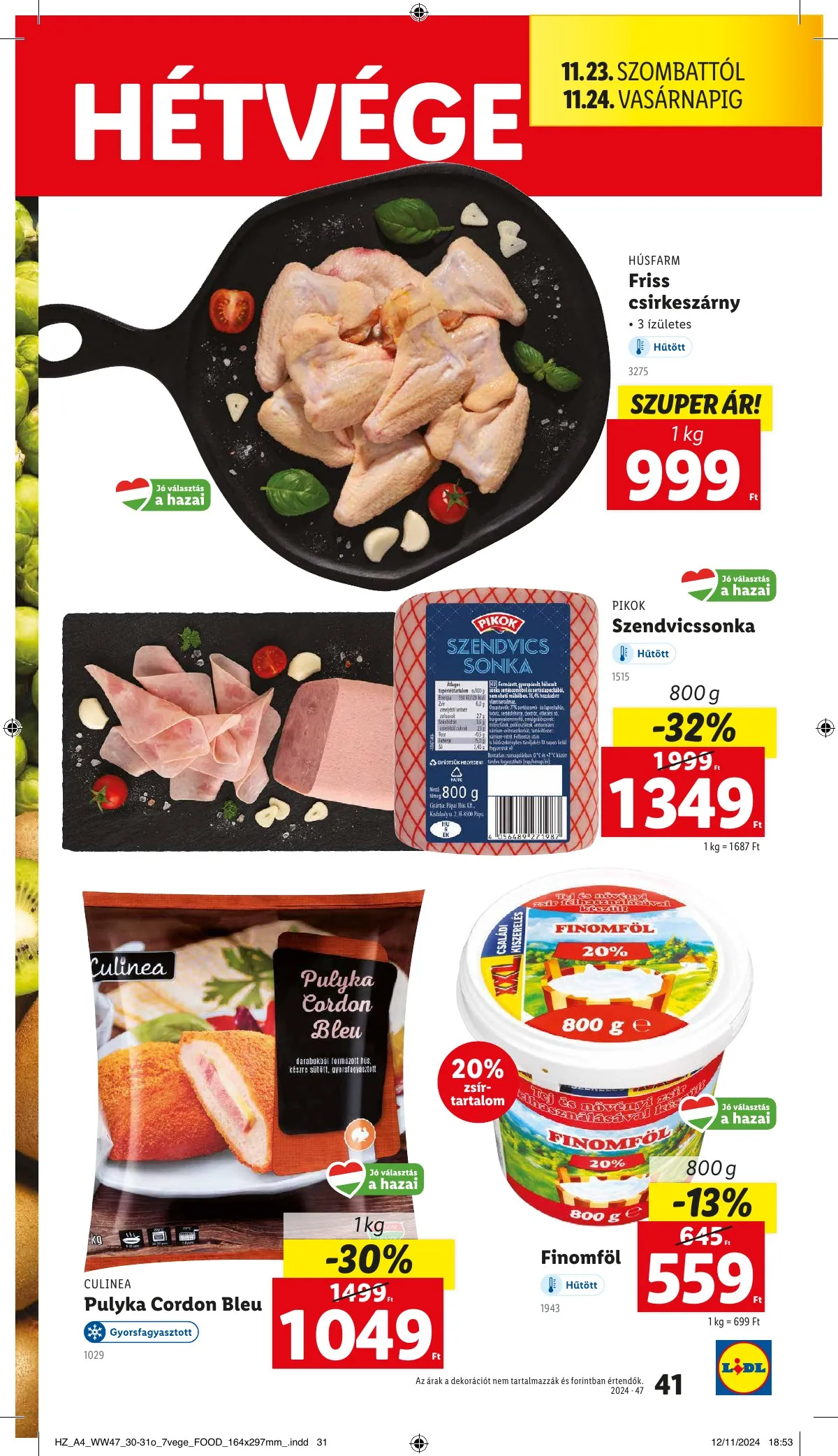 Lidl akciós újság 11.21–11.27 – 41. oldal
