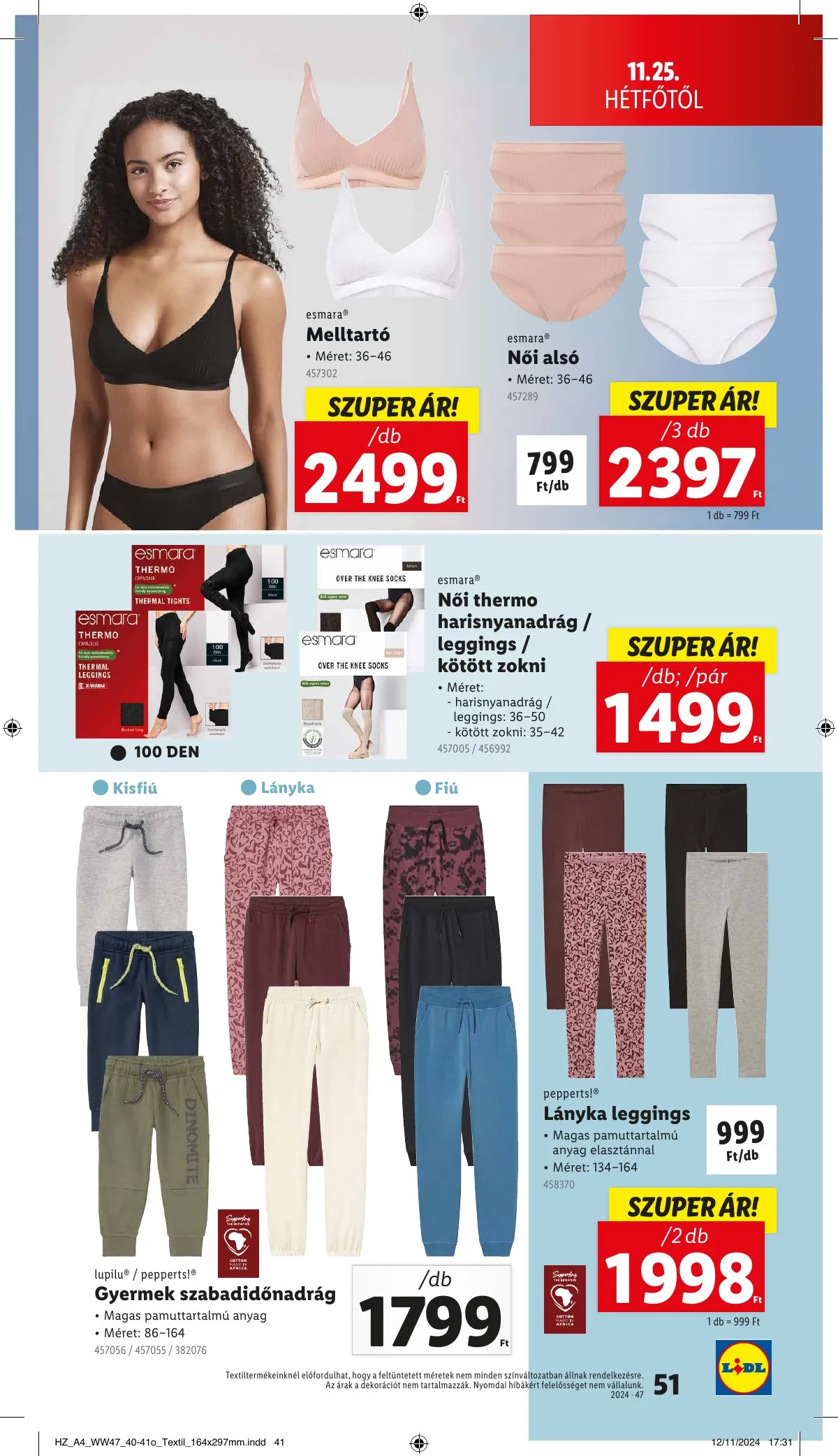 Lidl akciós újság 11.21–11.27 – 51. oldal