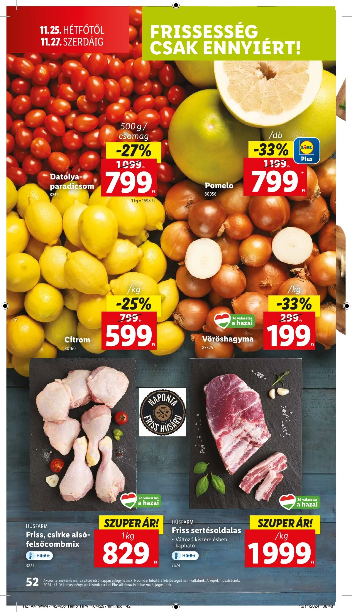 Lidl akciós újság 11.21–11.27 – 52. oldal