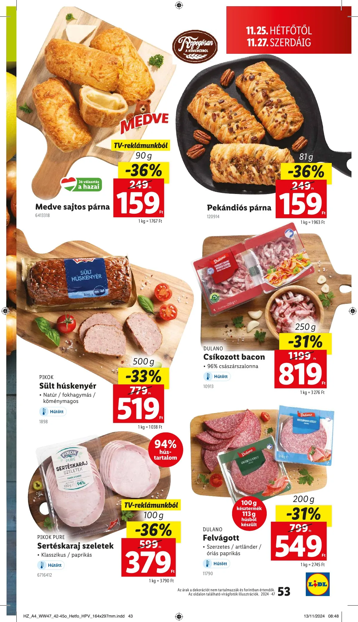 Lidl akciós újság 11.21–11.27 – 53. oldal