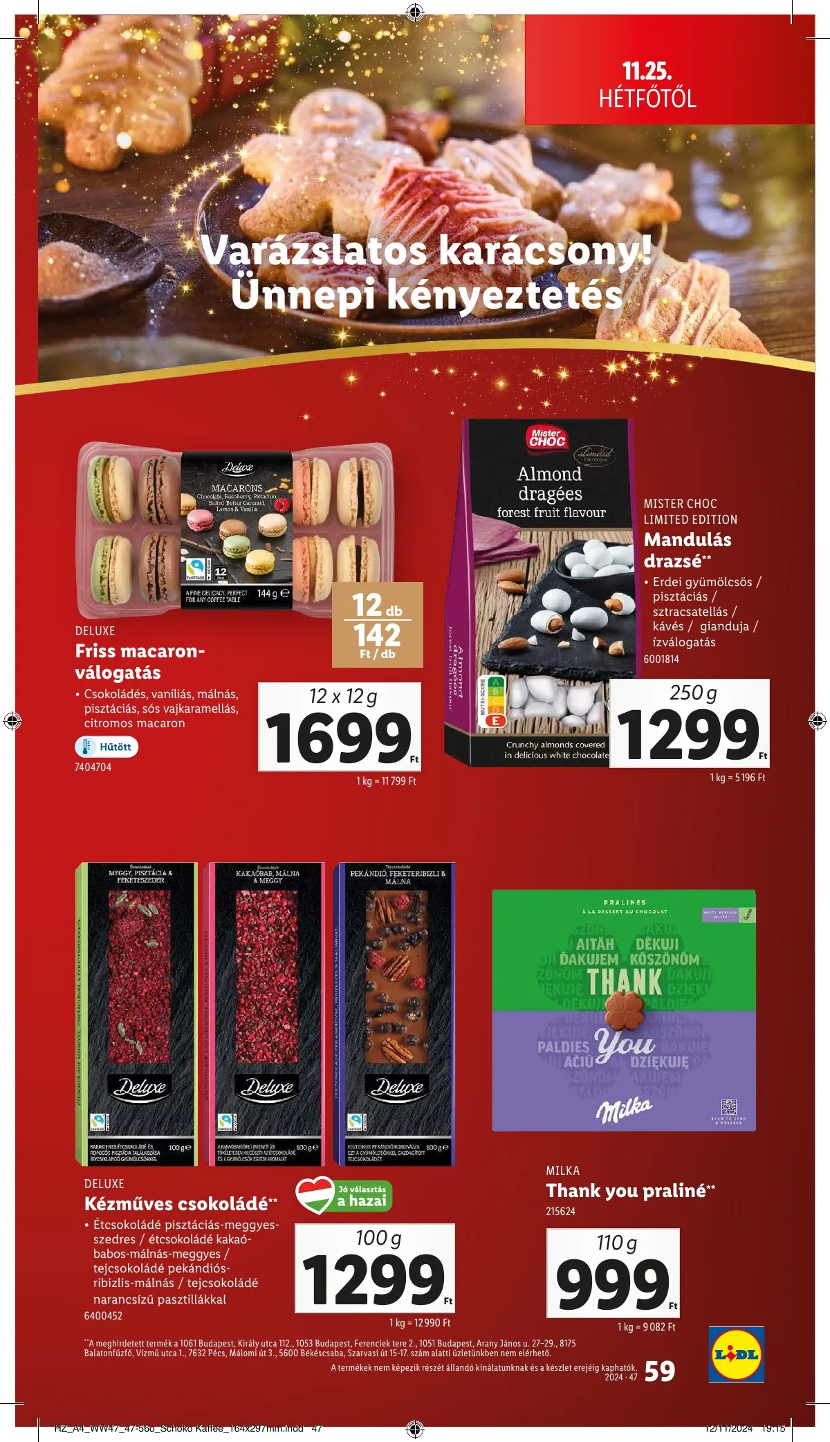 Lidl akciós újság 11.21–11.27 – 59. oldal