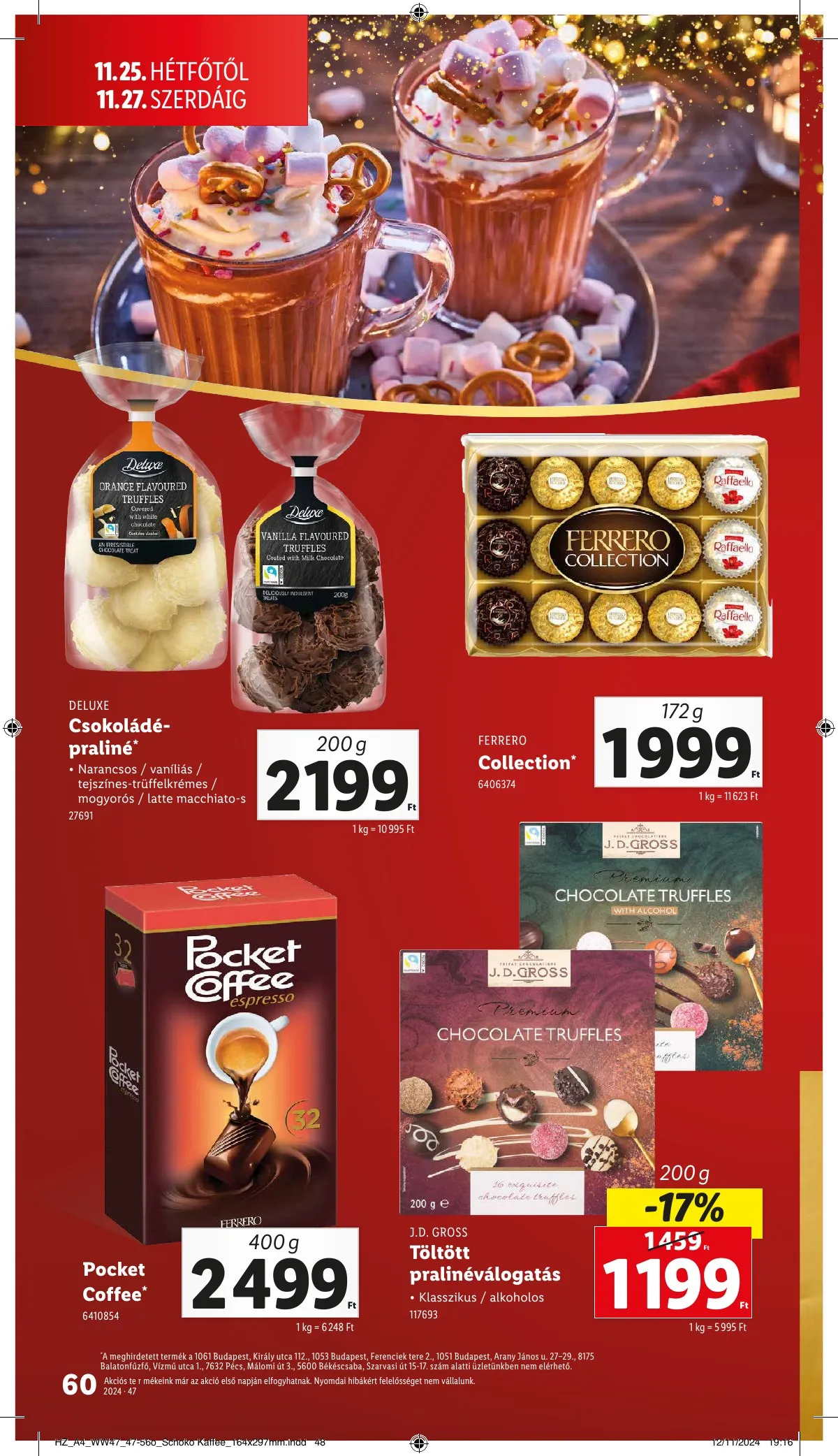Lidl akciós újság 11.21–11.27 – 60. oldal