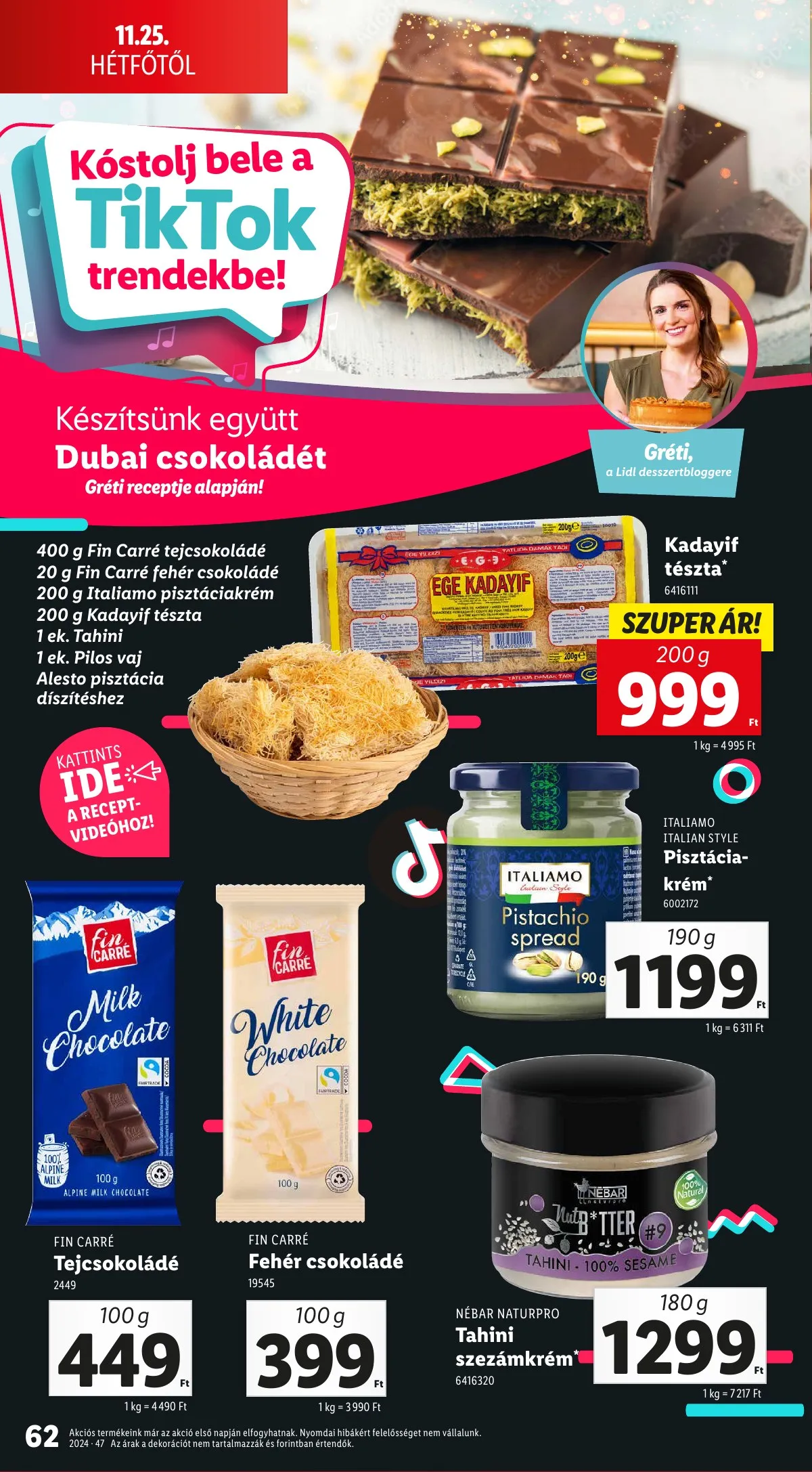 Lidl akciós újság 11.21–11.27 – 62. oldal