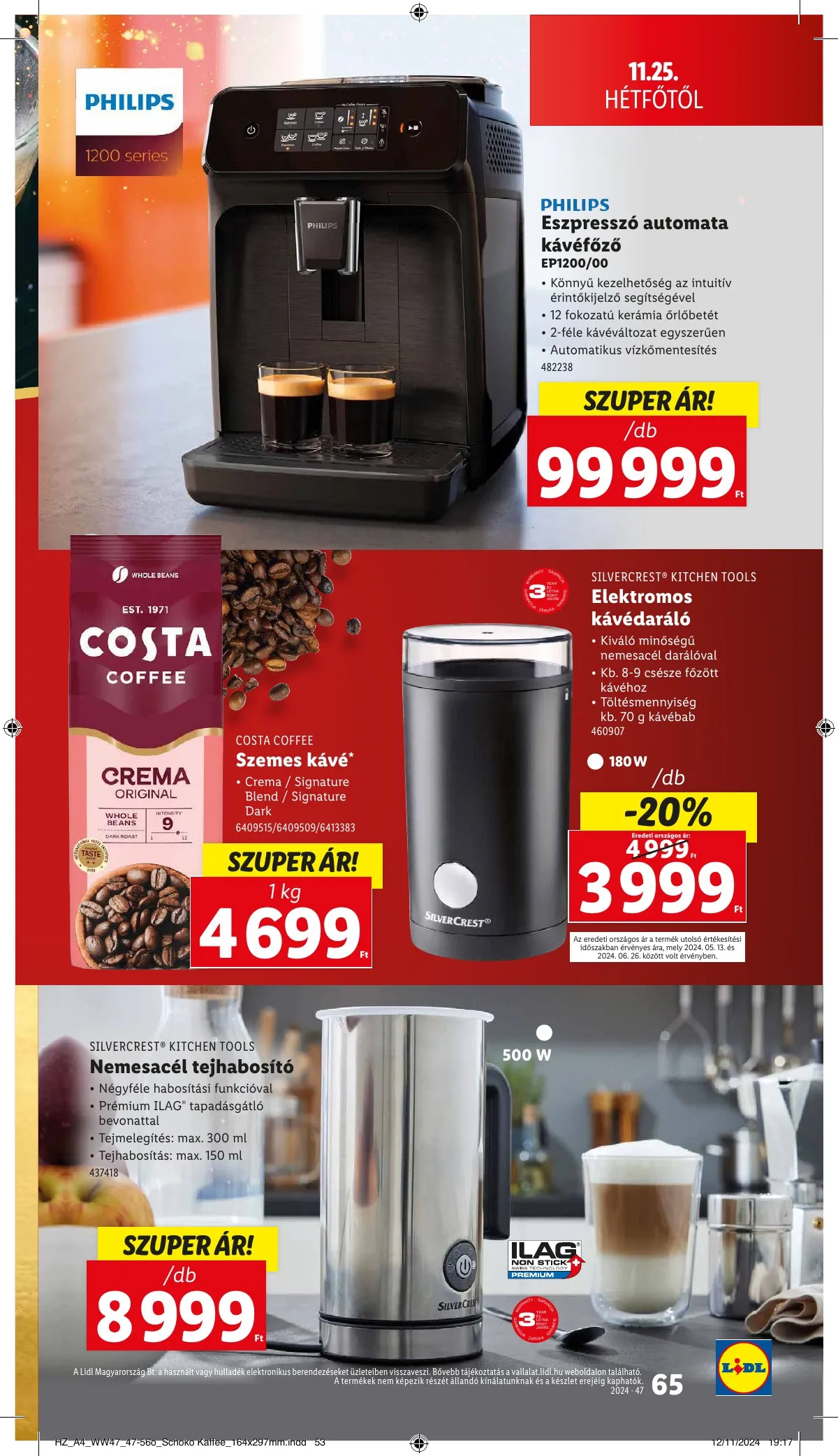 Lidl akciós újság 11.21–11.27 – 65. oldal