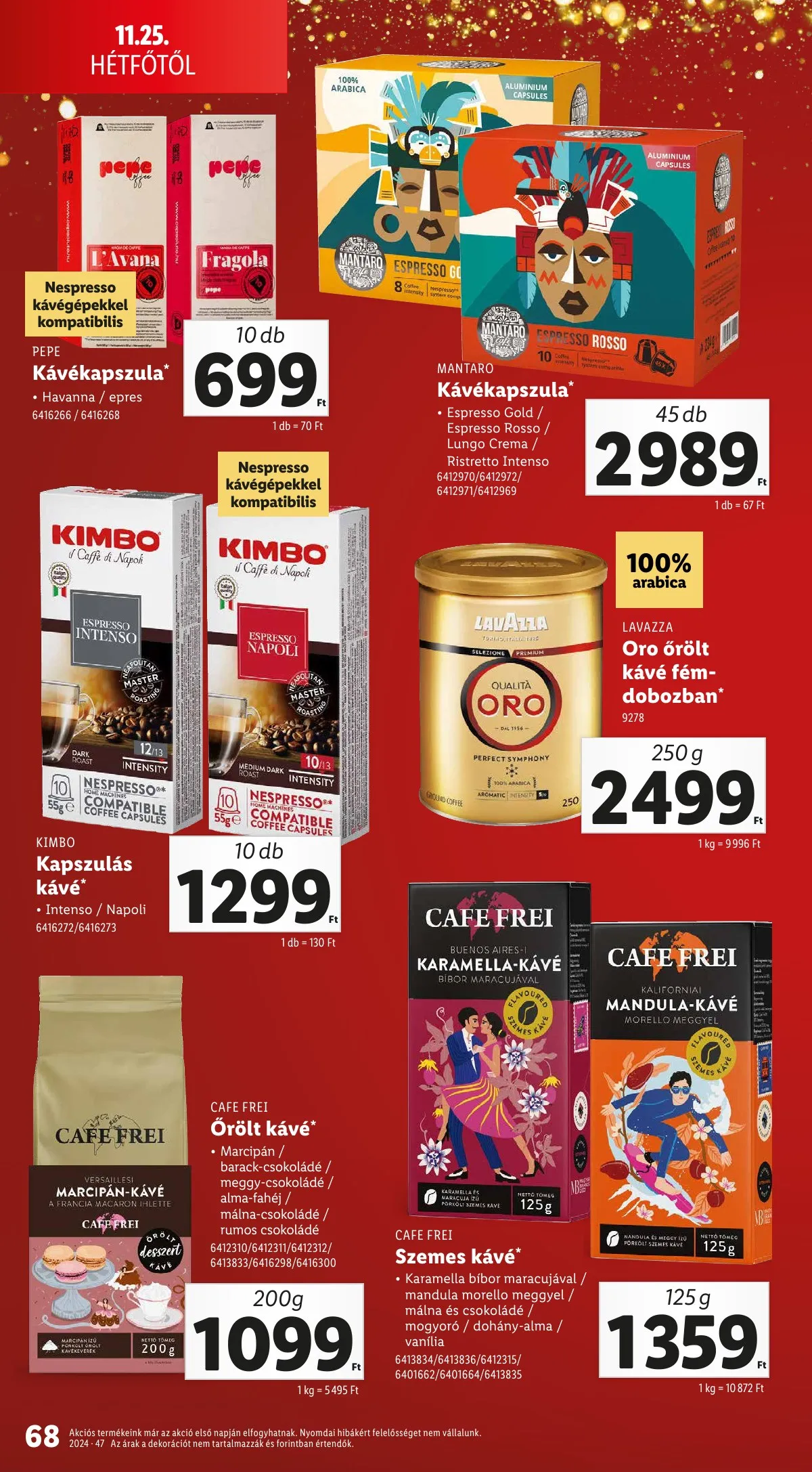 Lidl akciós újság 11.21–11.27 – 68. oldal