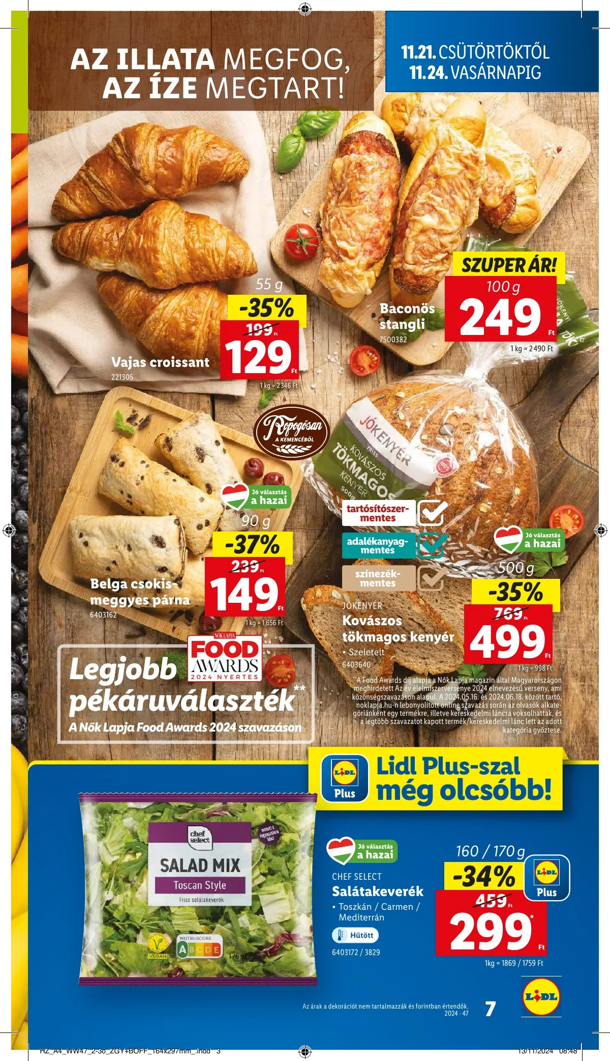 Lidl akciós újság 11.21–11.27 – 7. oldal