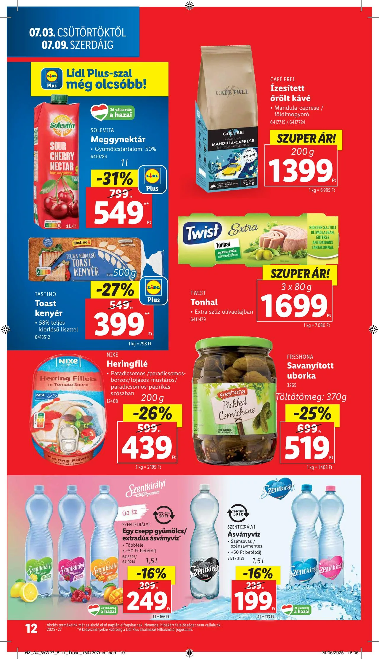 Lidl akciós újság 07.03–07.09 – 12. oldal