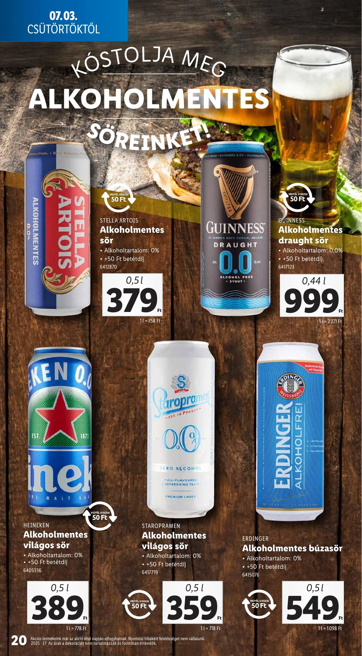 Lidl akciós újság 07.03–07.09 – 20. oldal