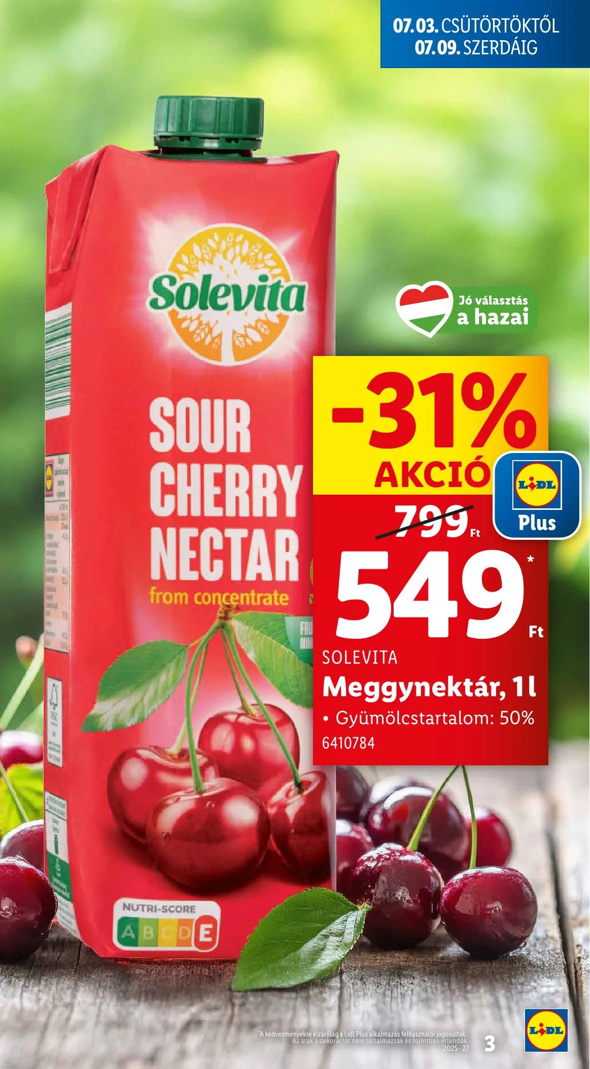 Lidl akciós újság 07.03–07.09 – 3. oldal