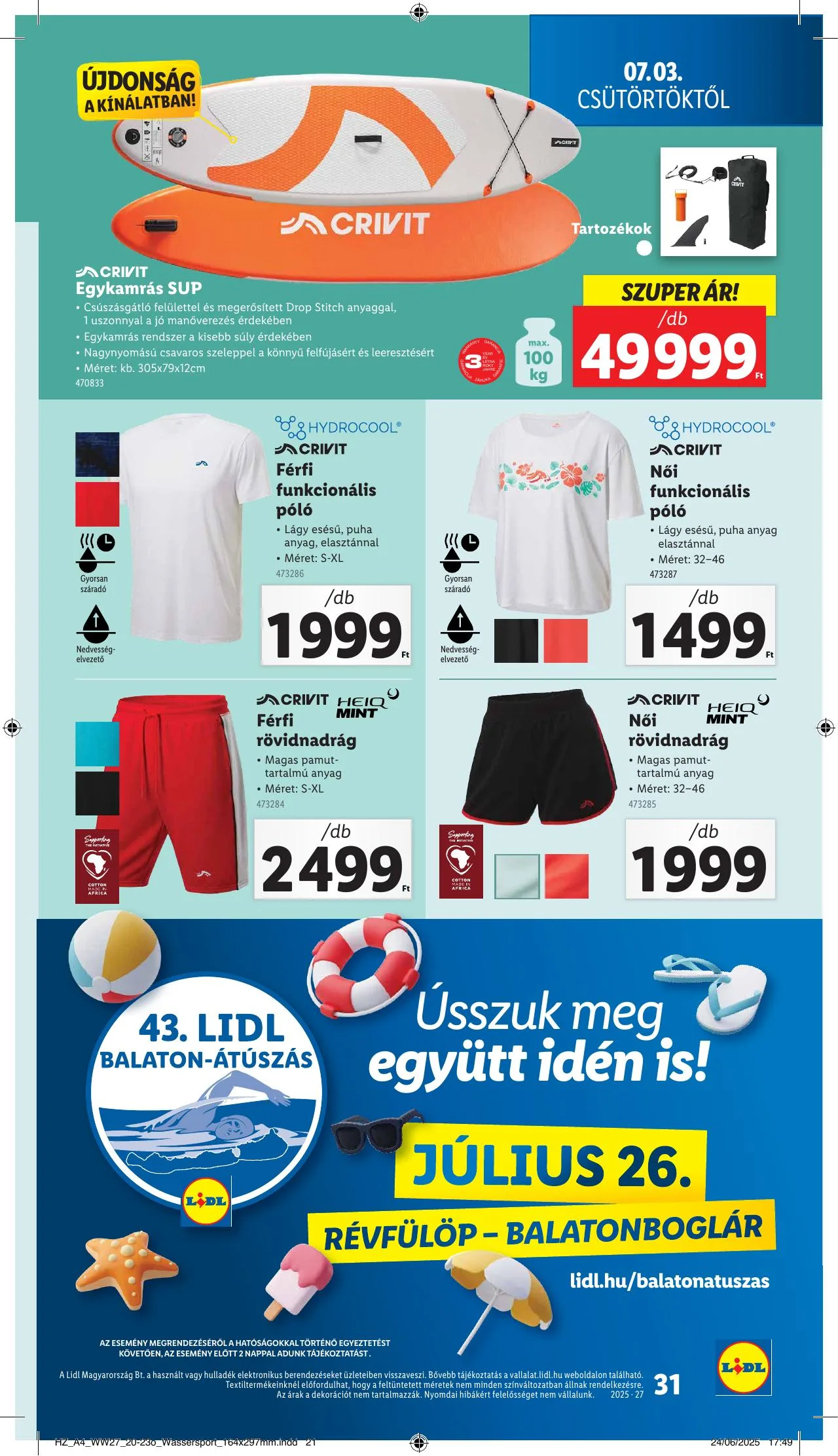 Lidl akciós újság 07.03–07.09 – 31. oldal