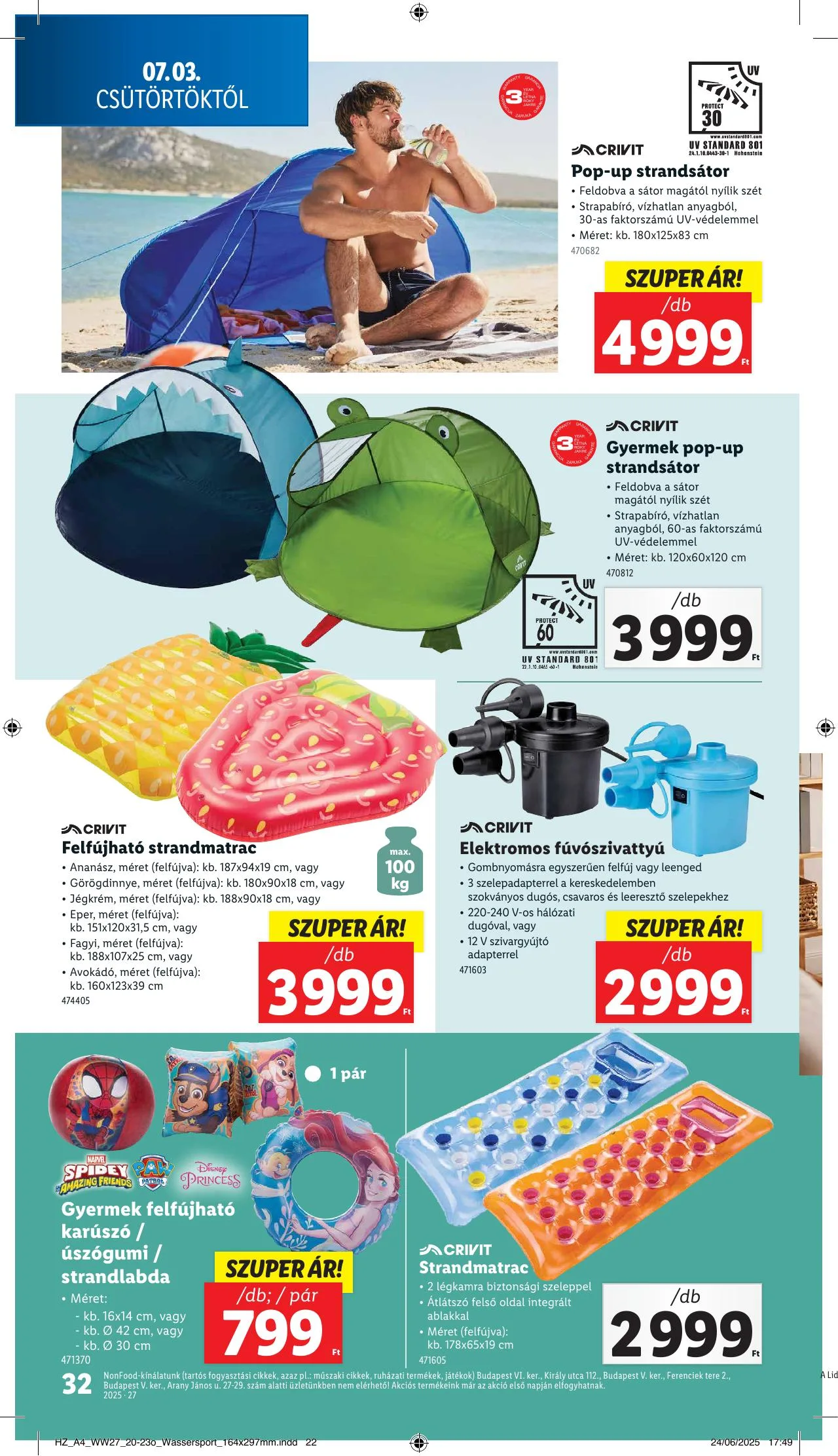 Lidl akciós újság 07.03–07.09 – 32. oldal