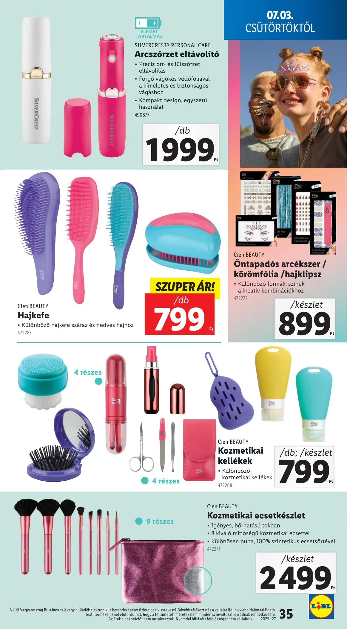 Lidl akciós újság 07.03–07.09 – 35. oldal