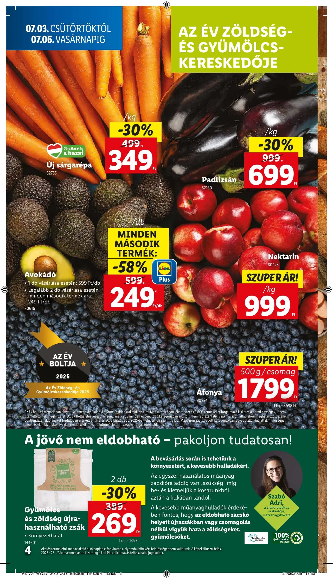 Lidl akciós újság 07.03–07.09 – 4. oldal