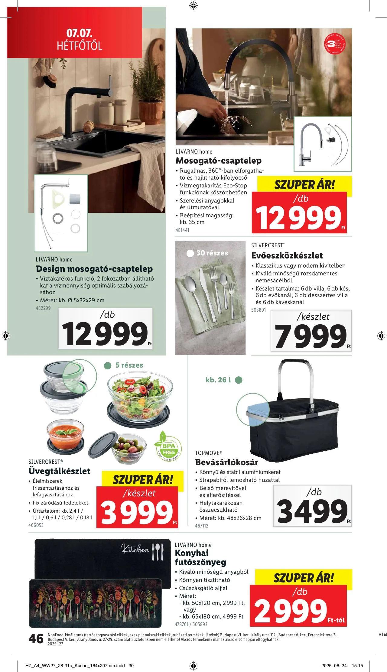 Lidl akciós újság 07.03–07.09 – 46. oldal