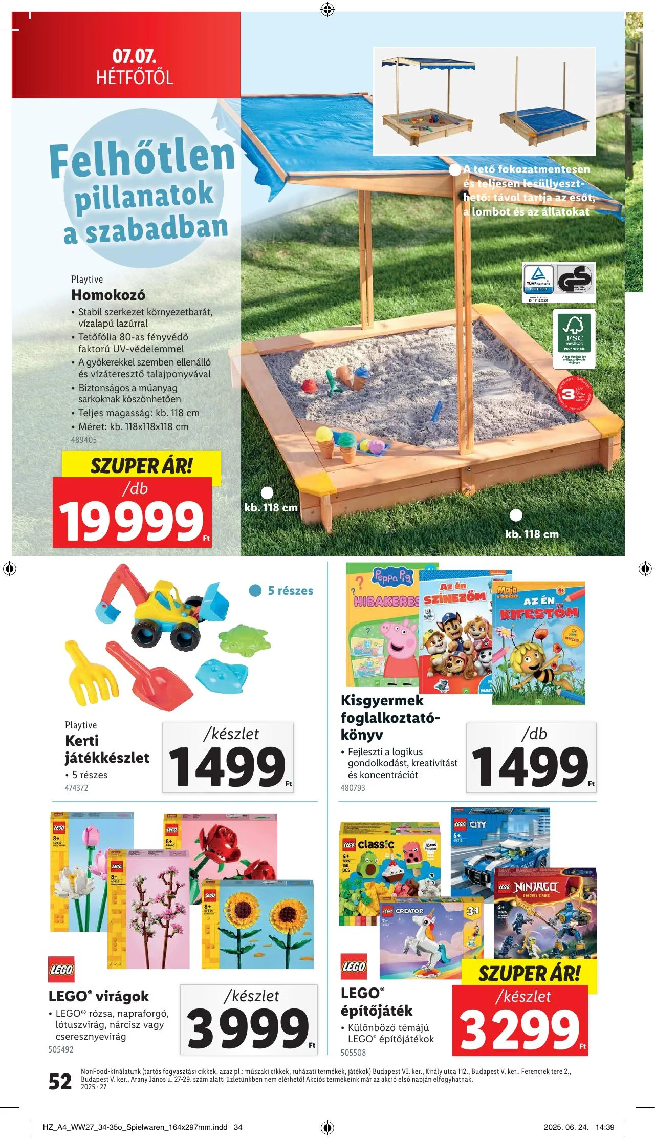 Lidl akciós újság 07.03–07.09 – 52. oldal