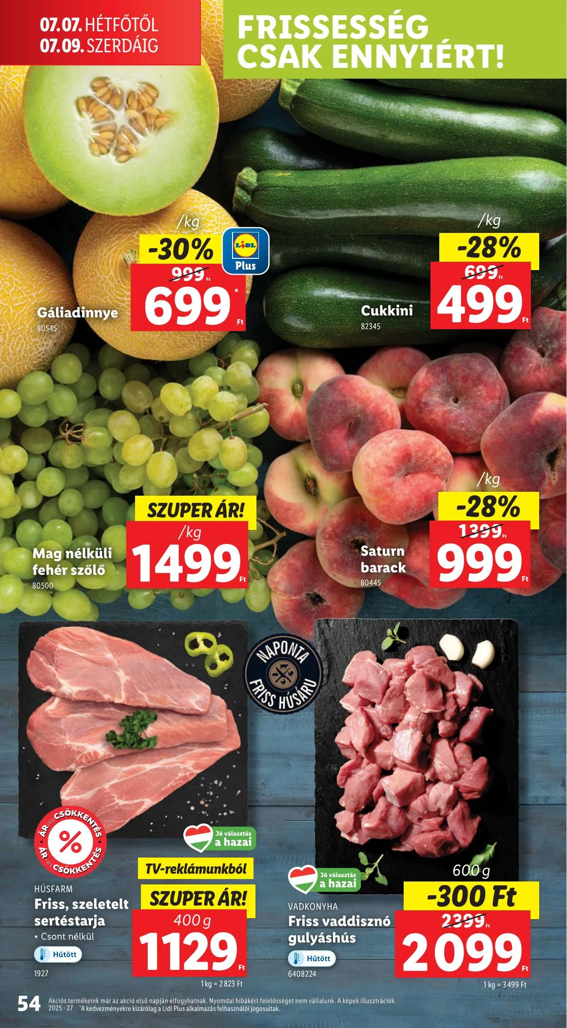 Lidl akciós újság 07.03–07.09 – 54. oldal
