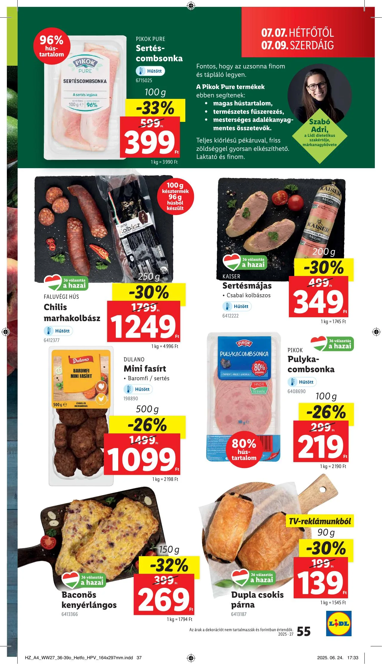 Lidl akciós újság 07.03–07.09 – 55. oldal