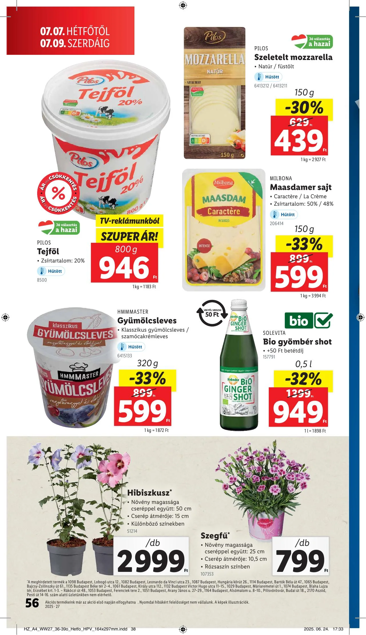 Lidl akciós újság 07.03–07.09 – 56. oldal