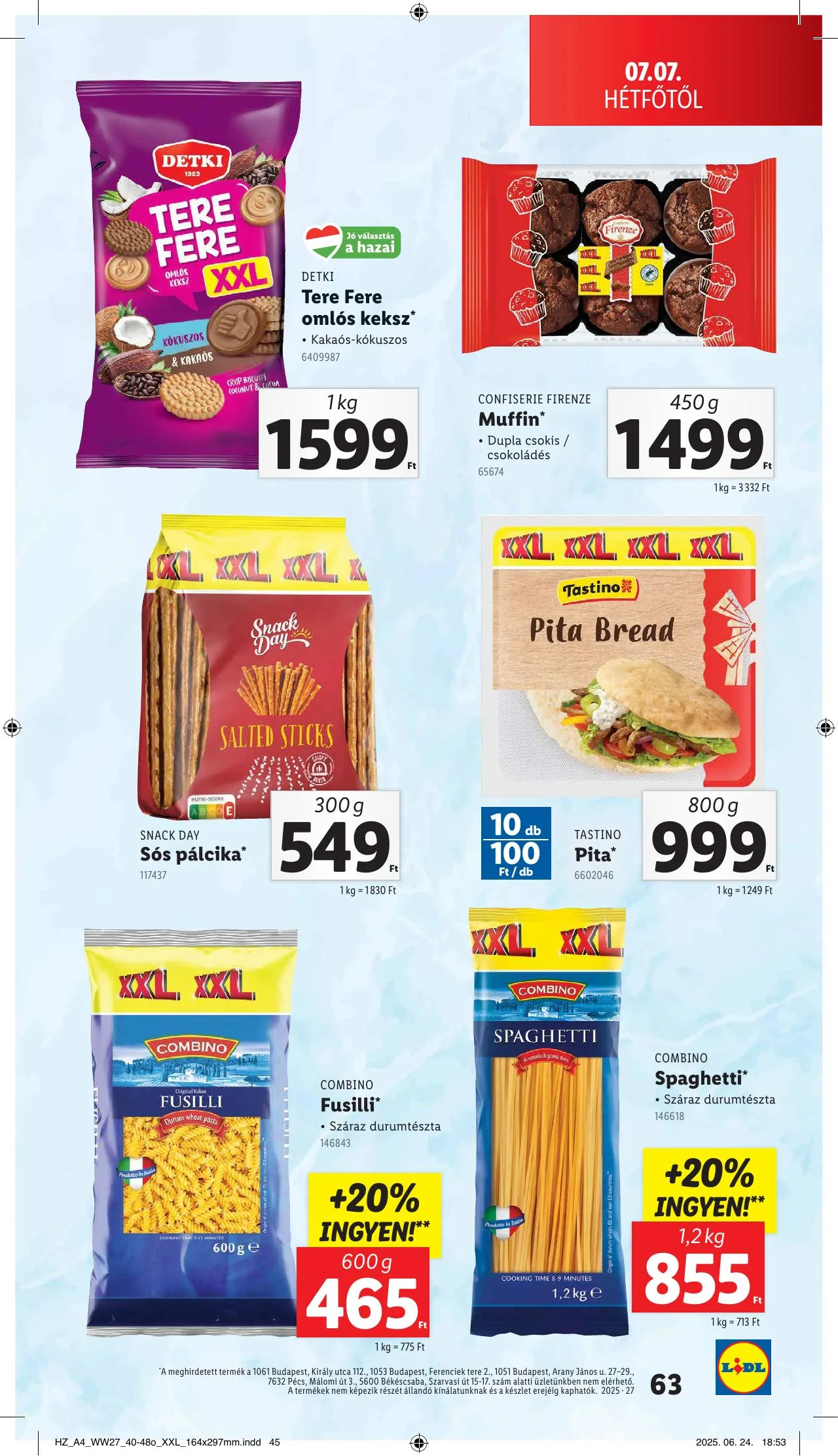 Lidl akciós újság 07.03–07.09 – 63. oldal