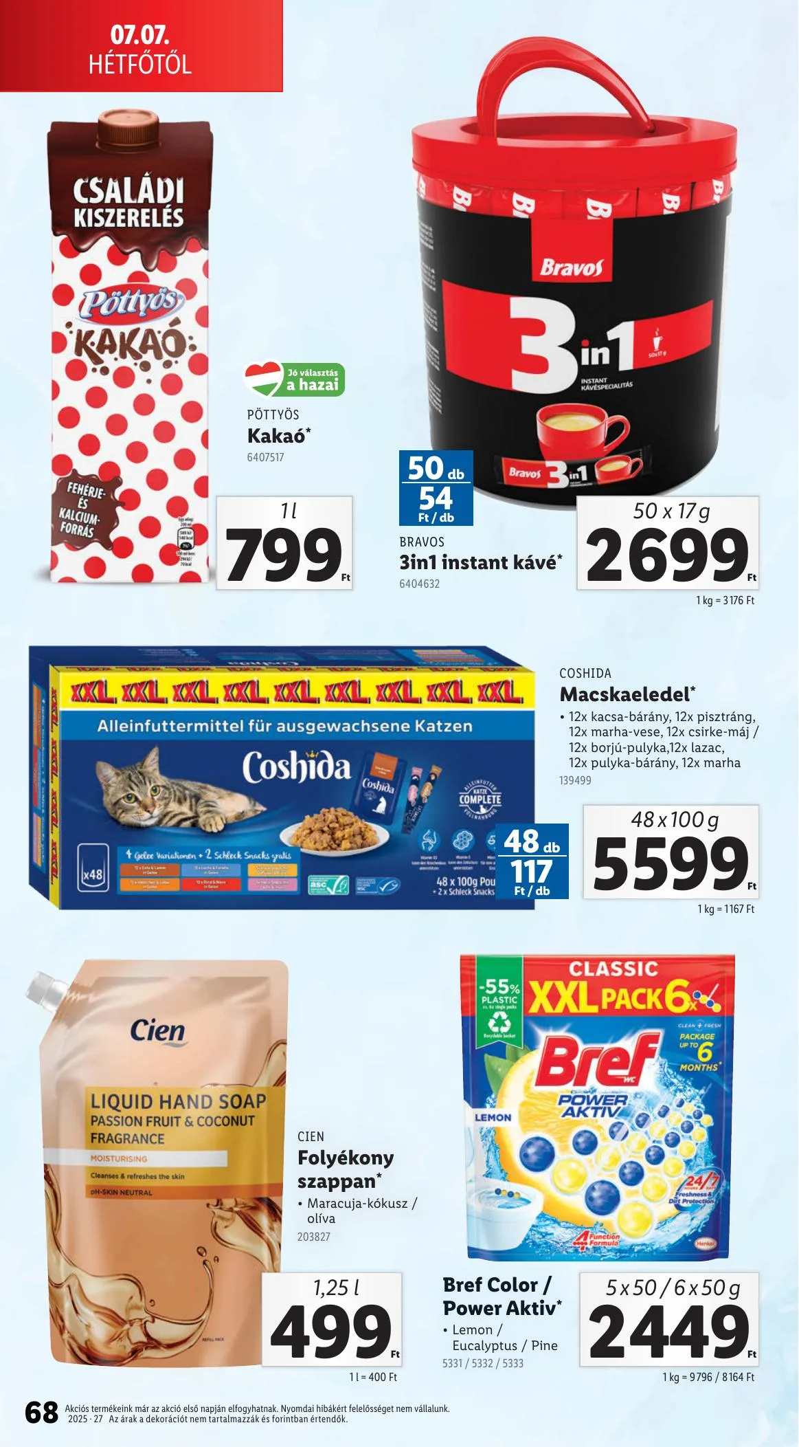Lidl akciós újság 07.03–07.09 – 68. oldal