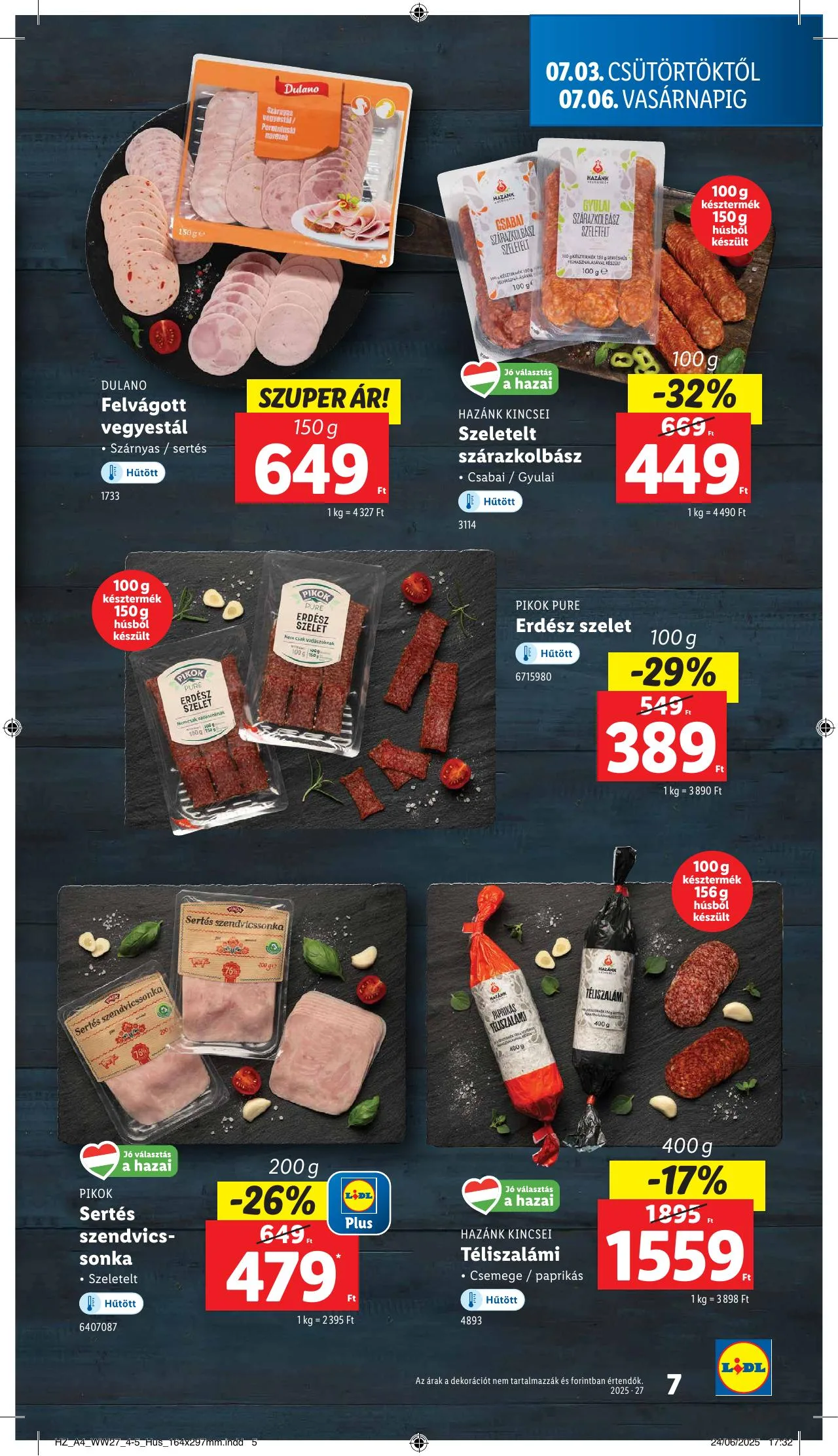 Lidl akciós újság 07.03–07.09 – 7. oldal