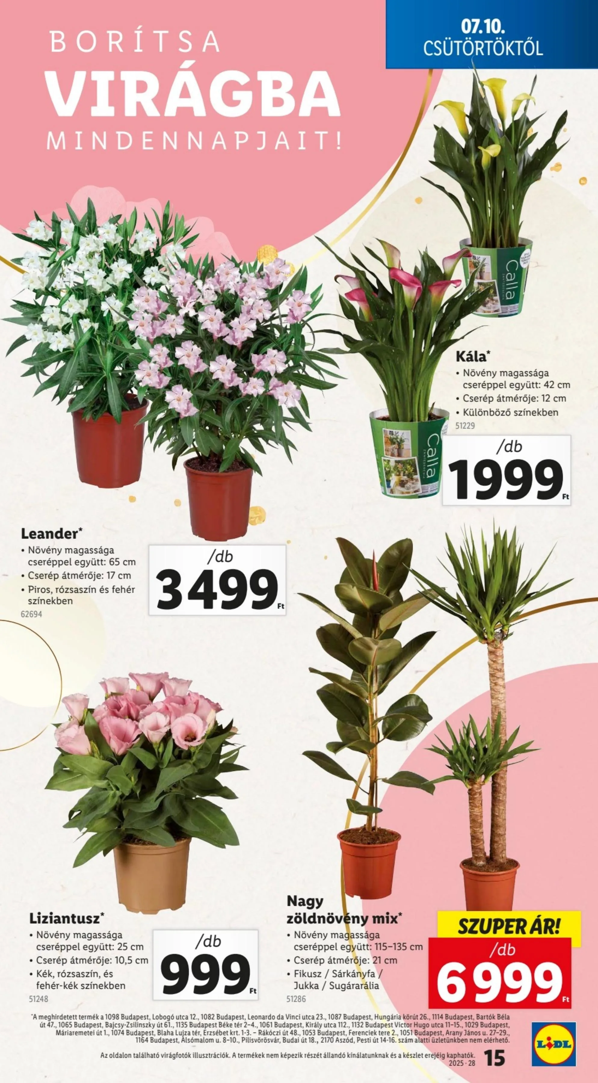 Lidl akciós újság 07.10–07.16 – 15. oldal