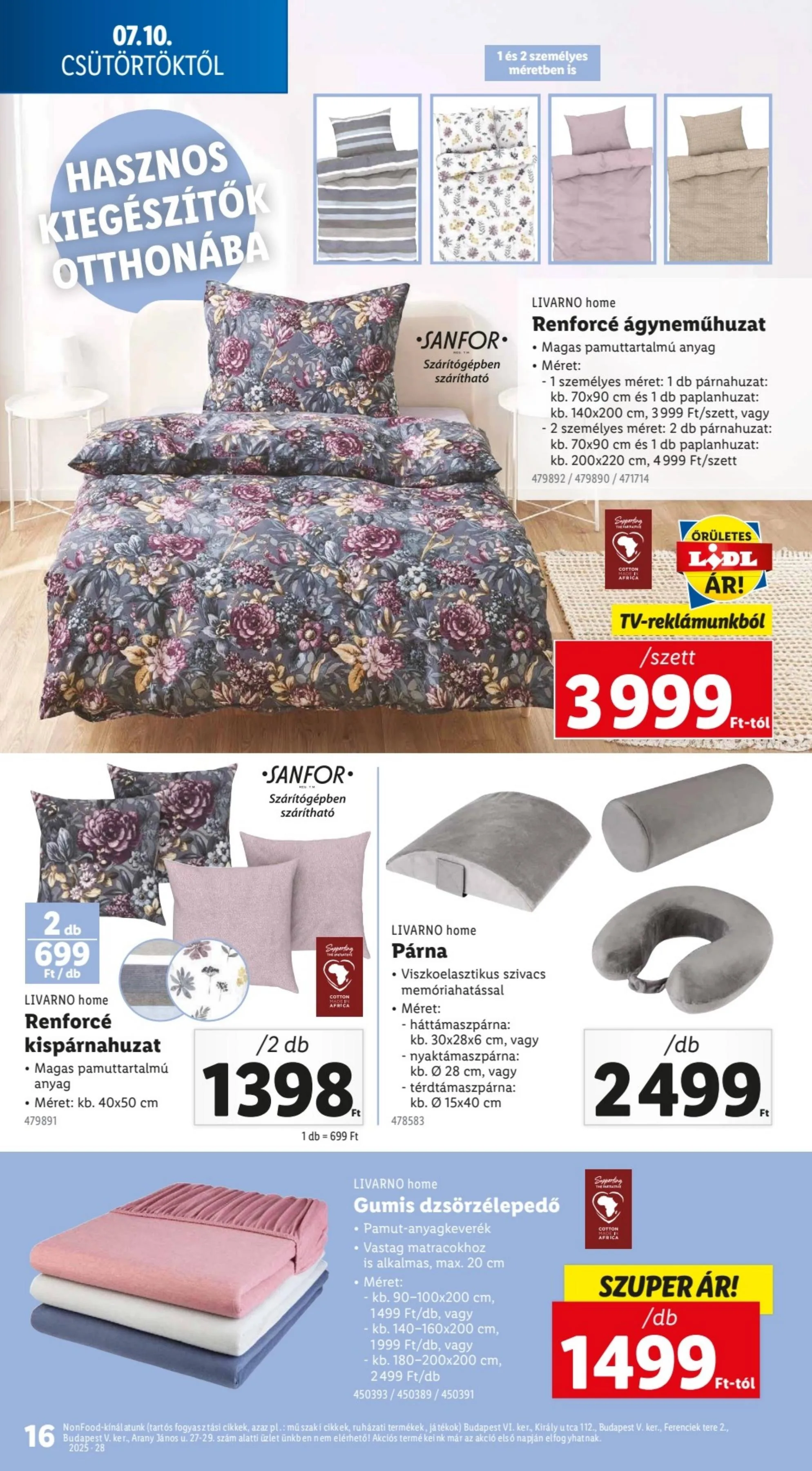 Lidl akciós újság 07.10–07.16 – 16. oldal