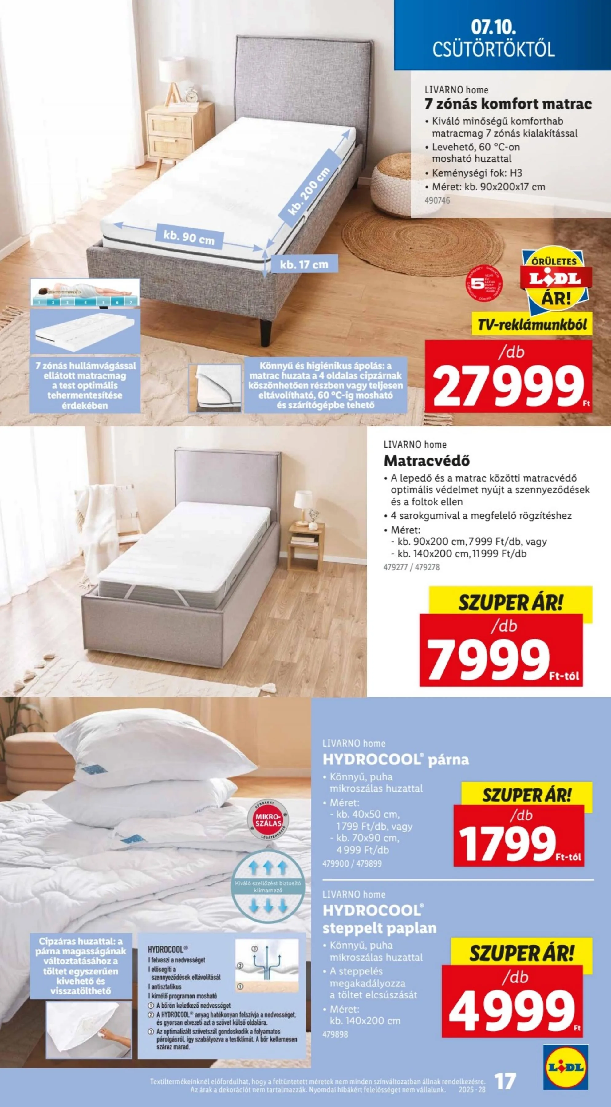 Lidl akciós újság 07.10–07.16 – 17. oldal