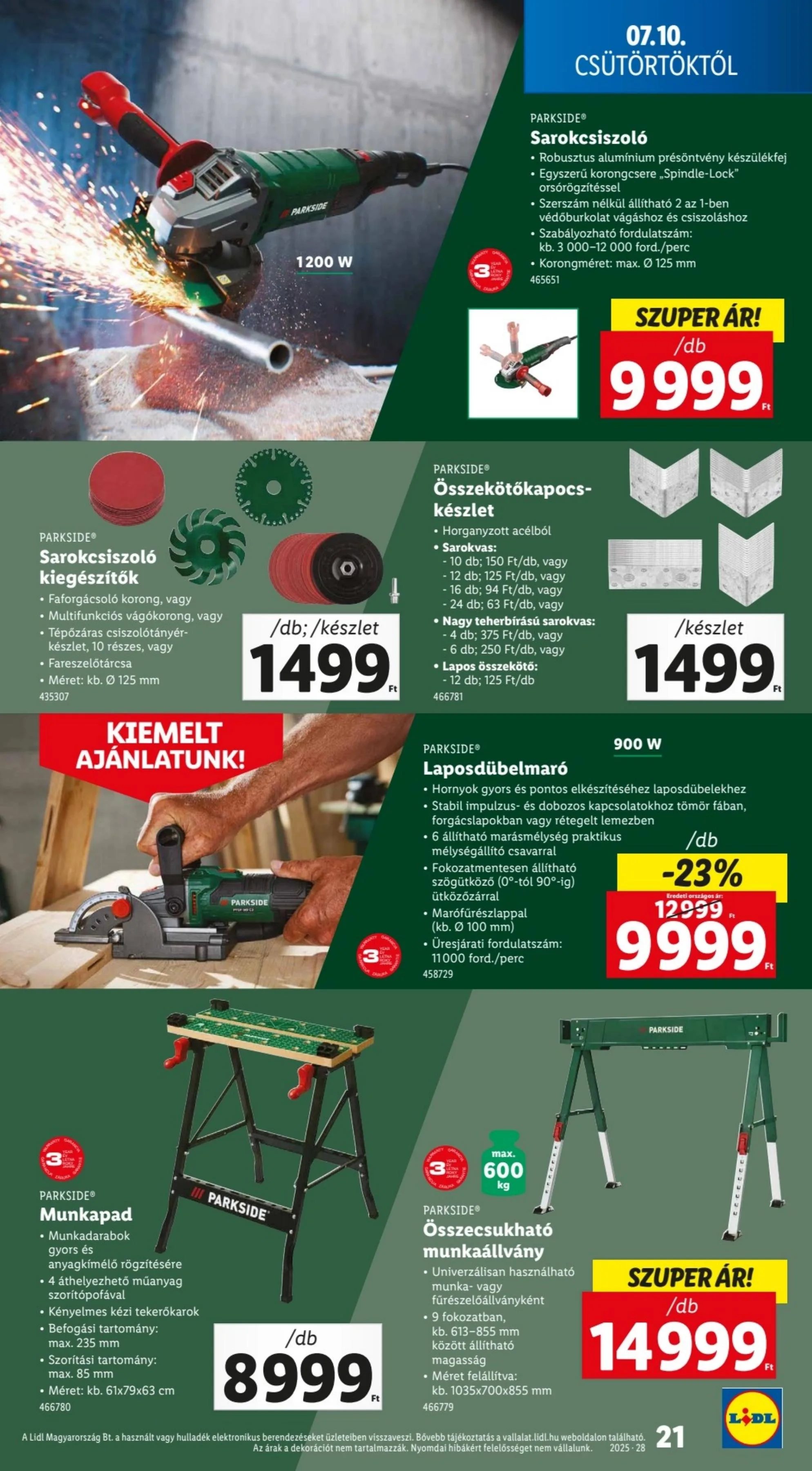 Lidl akciós újság 07.10–07.16 – 21. oldal