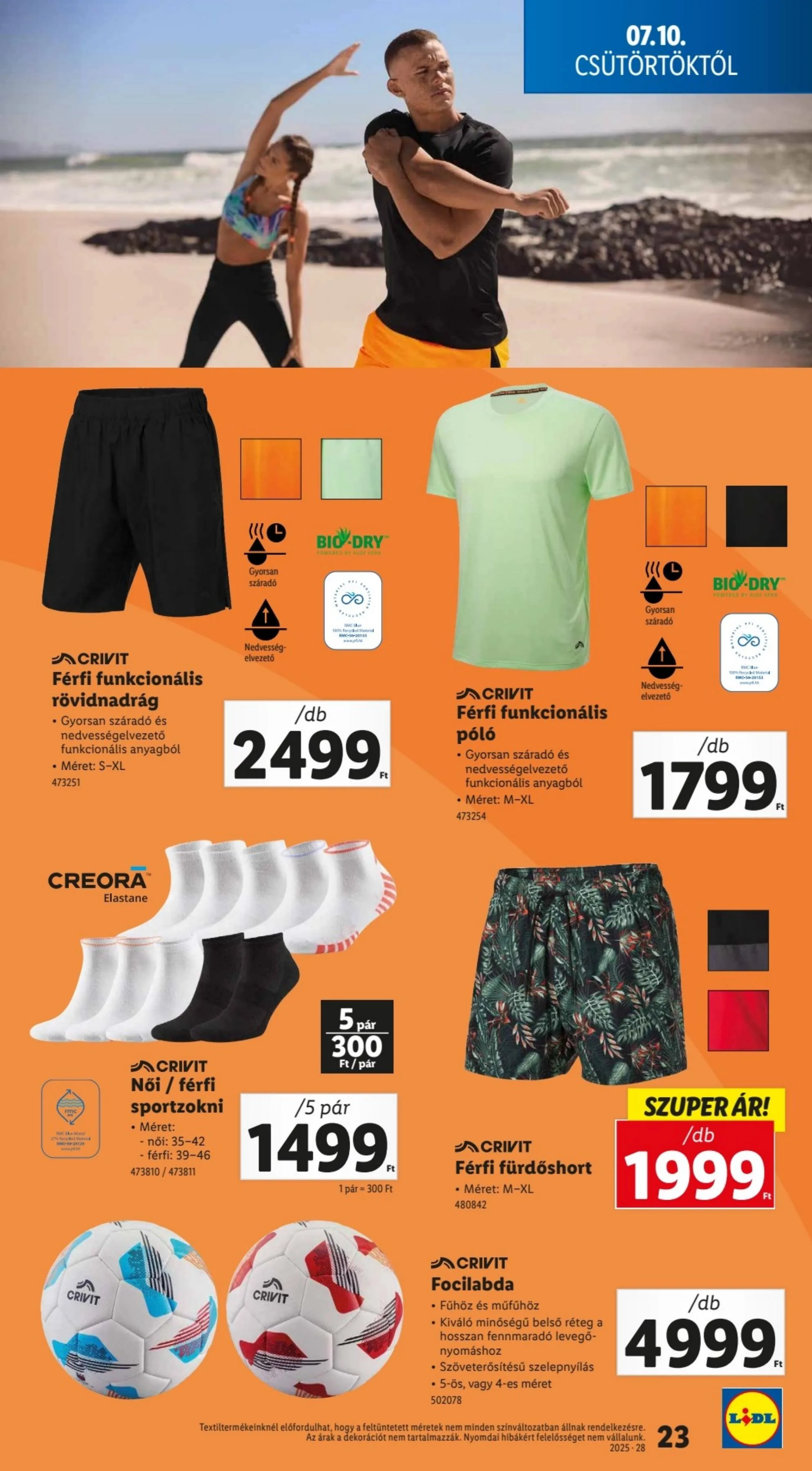 Lidl akciós újság 07.10–07.16 – 23. oldal