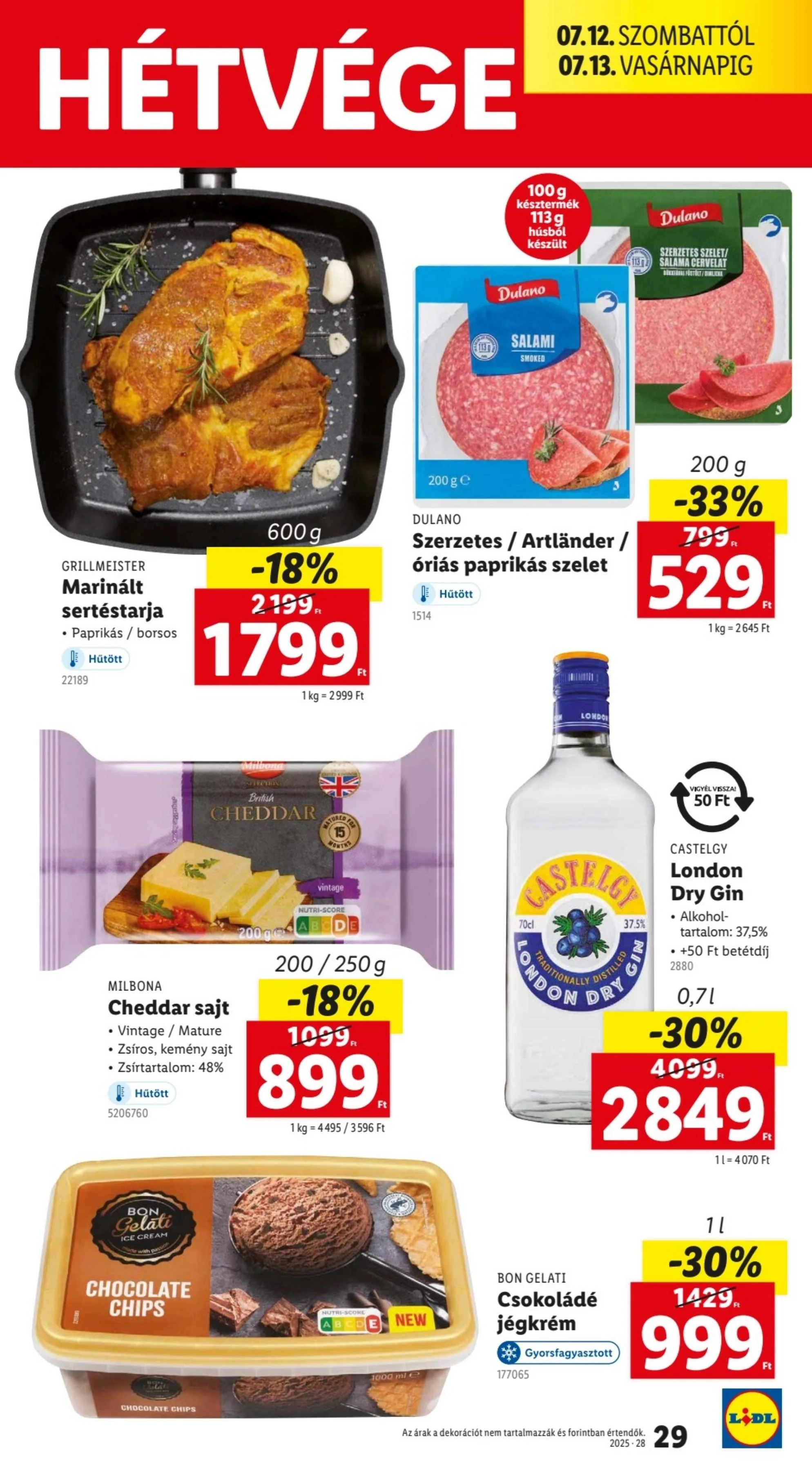 Lidl akciós újság 07.10–07.16 – 29. oldal
