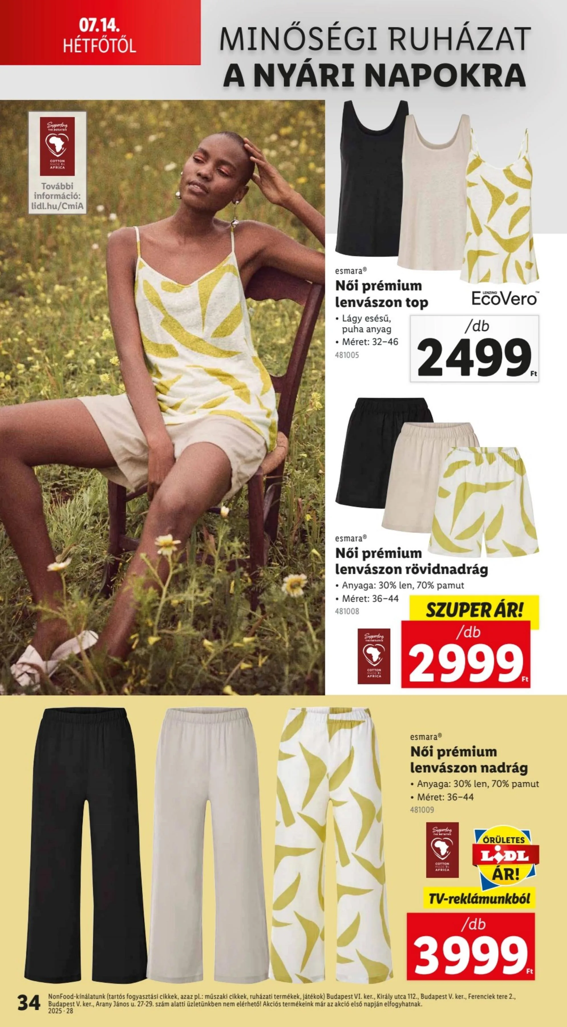 Lidl akciós újság 07.10–07.16 – 34. oldal