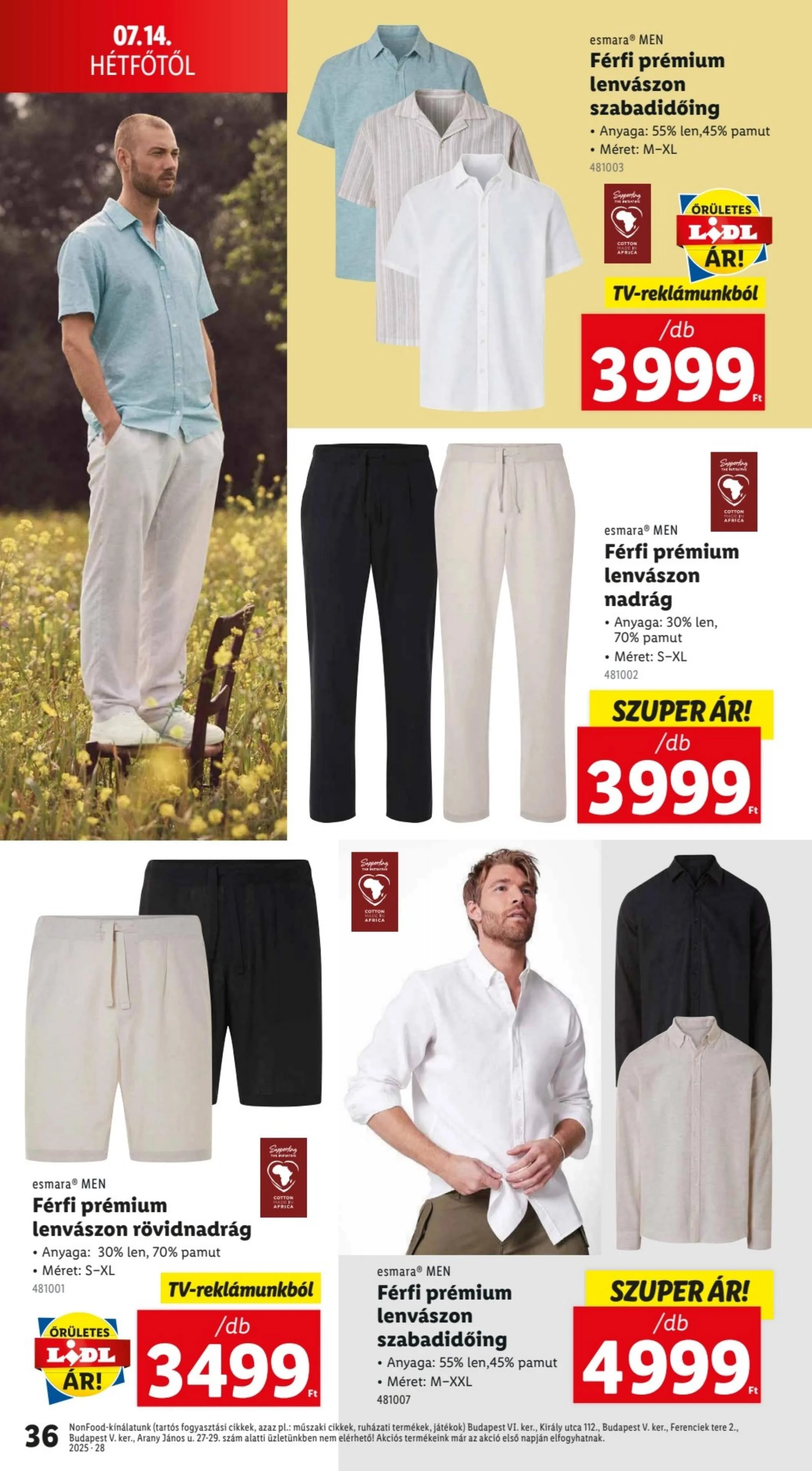 Lidl akciós újság 07.10–07.16 – 36. oldal