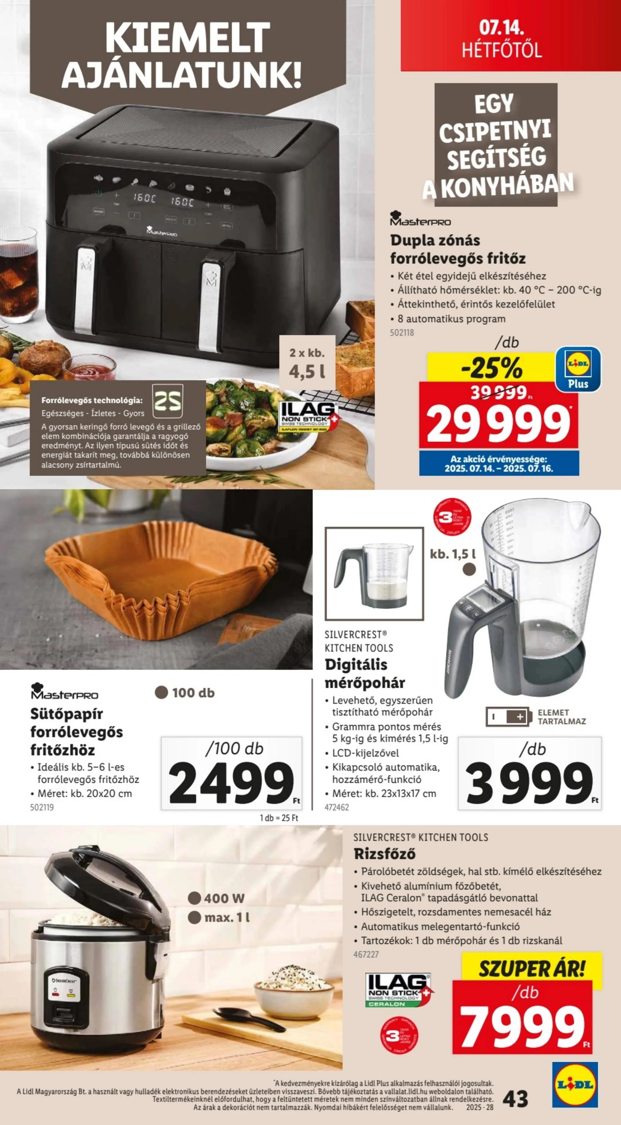 Lidl akciós újság 07.10–07.16 – 43. oldal