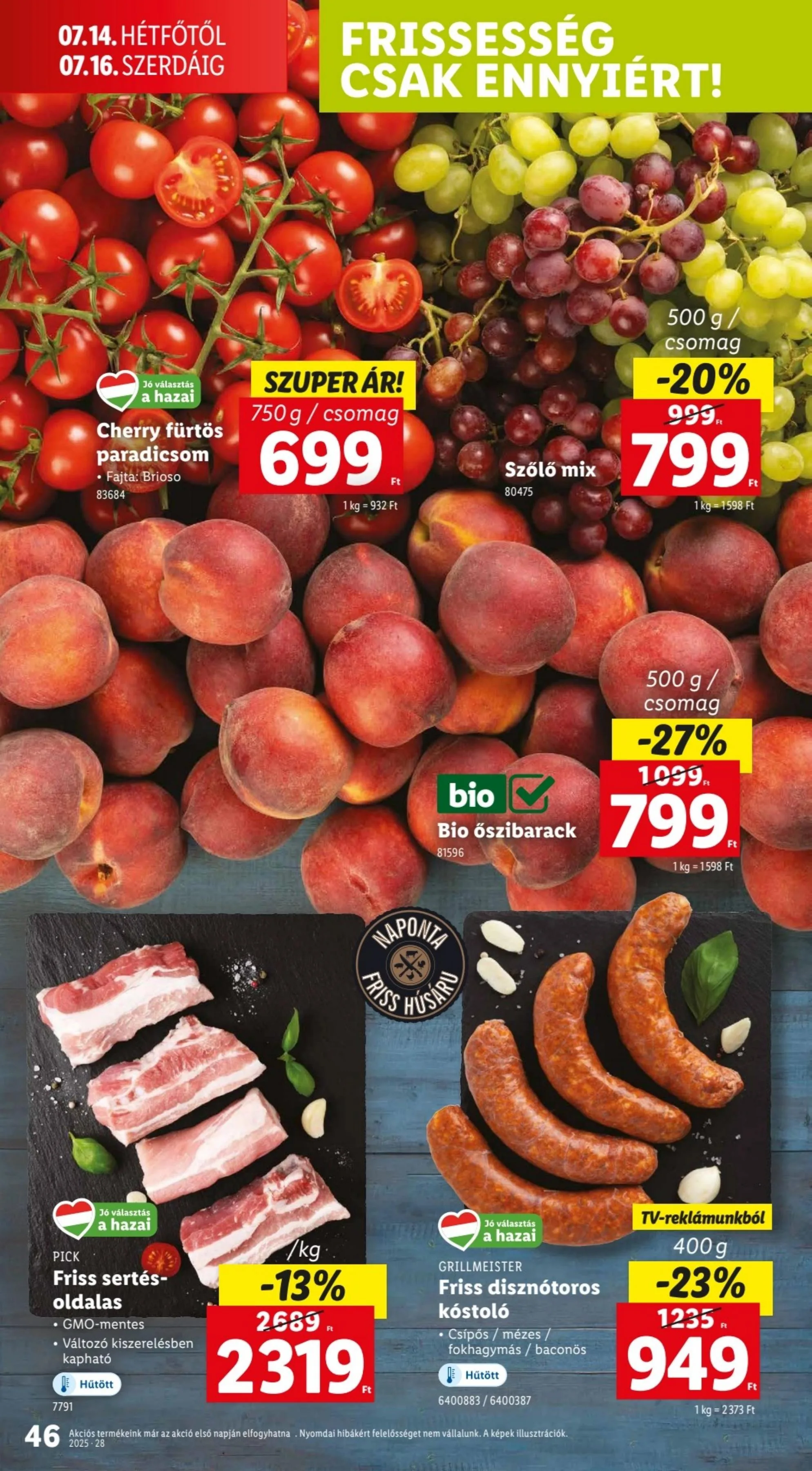 Lidl akciós újság 07.10–07.16 – 46. oldal