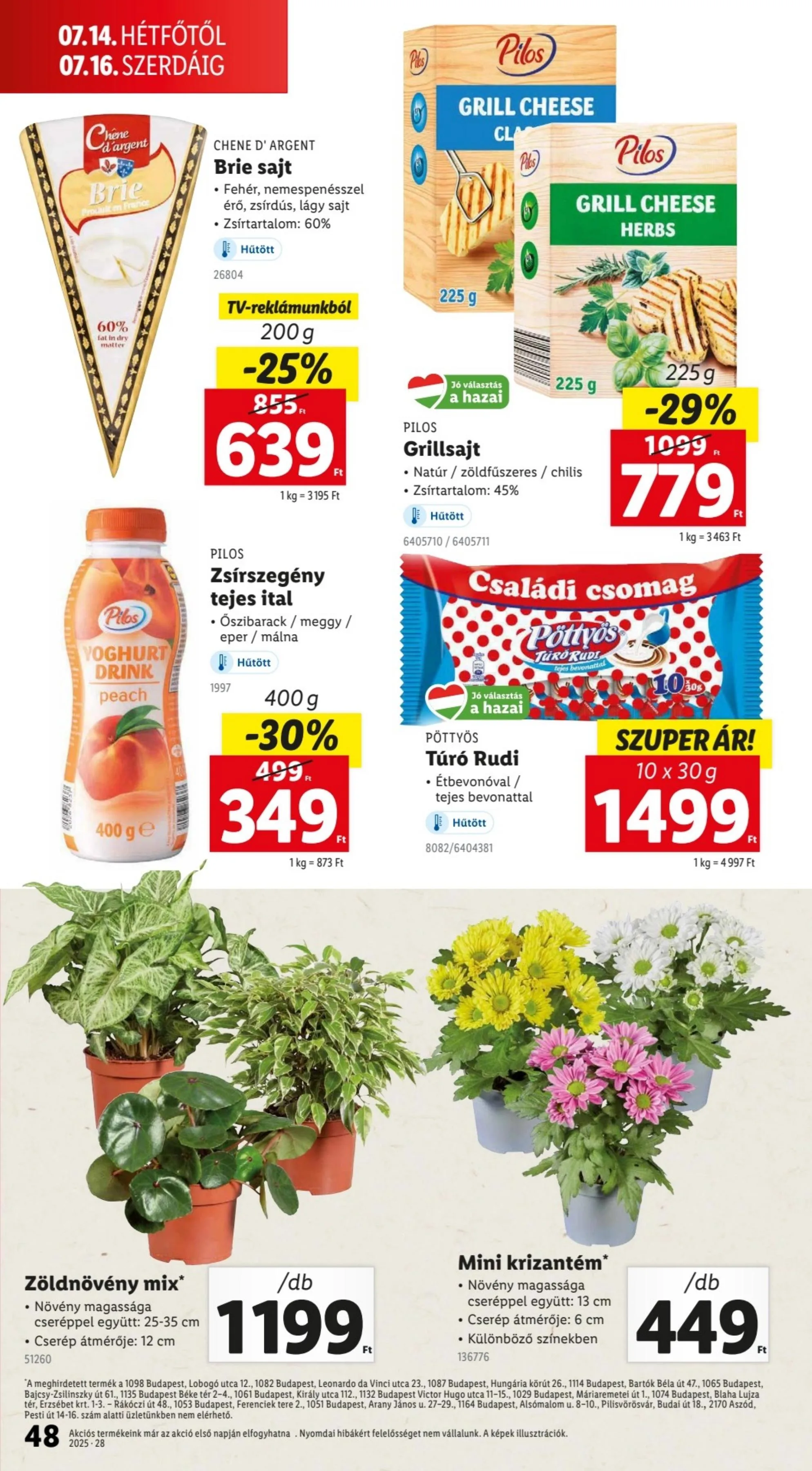 Lidl akciós újság 07.10–07.16 – 48. oldal