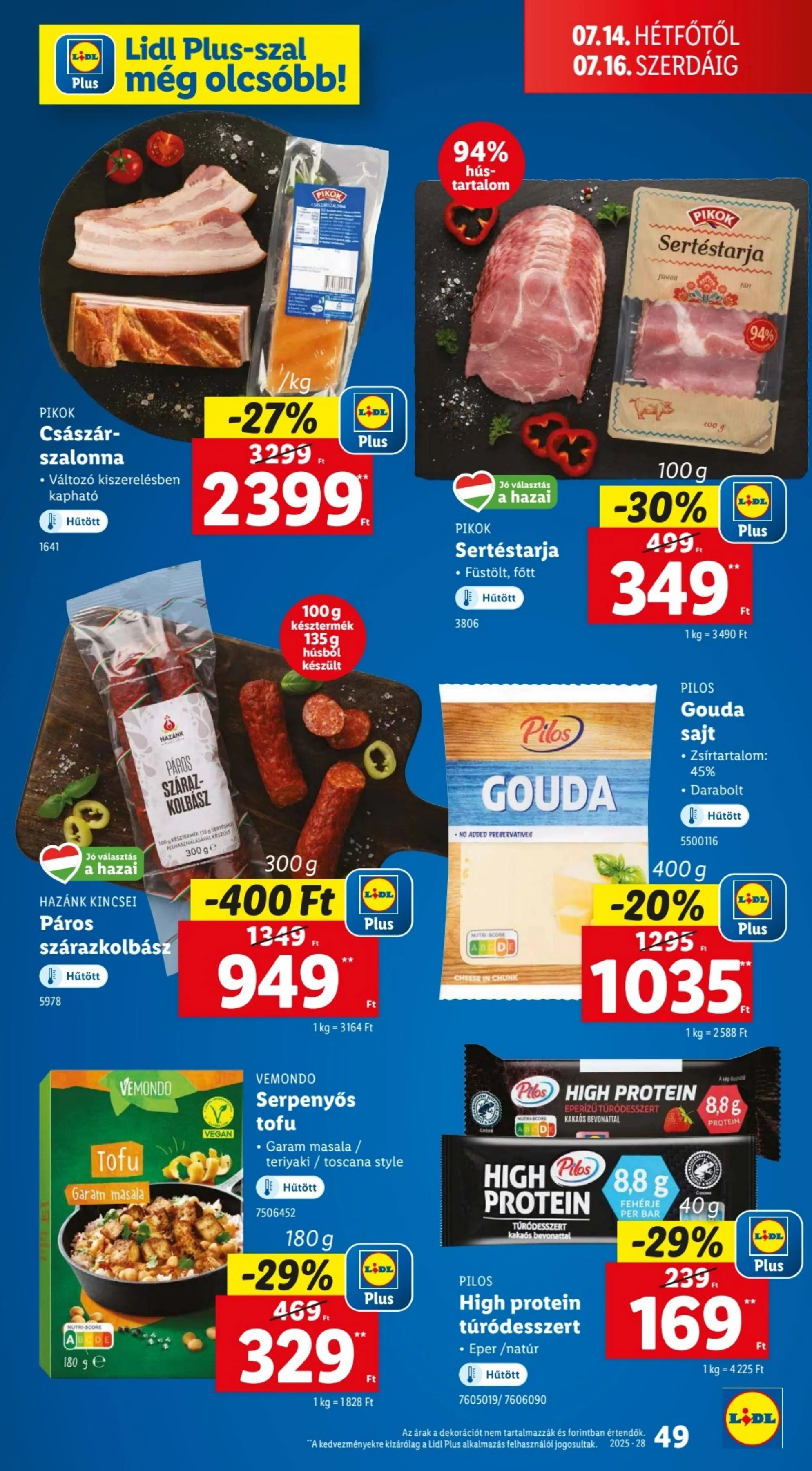 Lidl akciós újság 07.10–07.16 – 49. oldal