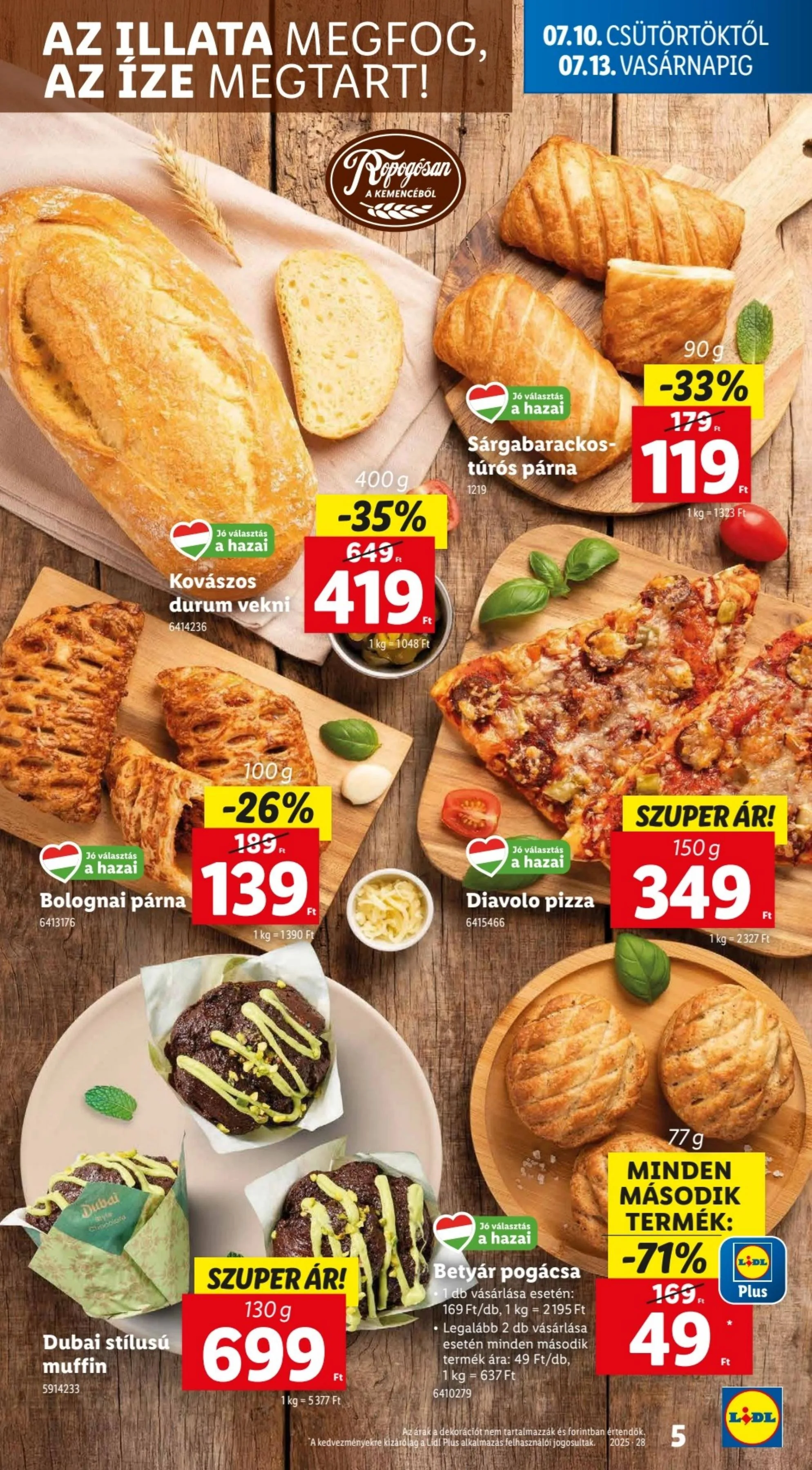 Lidl akciós újság 07.10–07.16 – 5. oldal