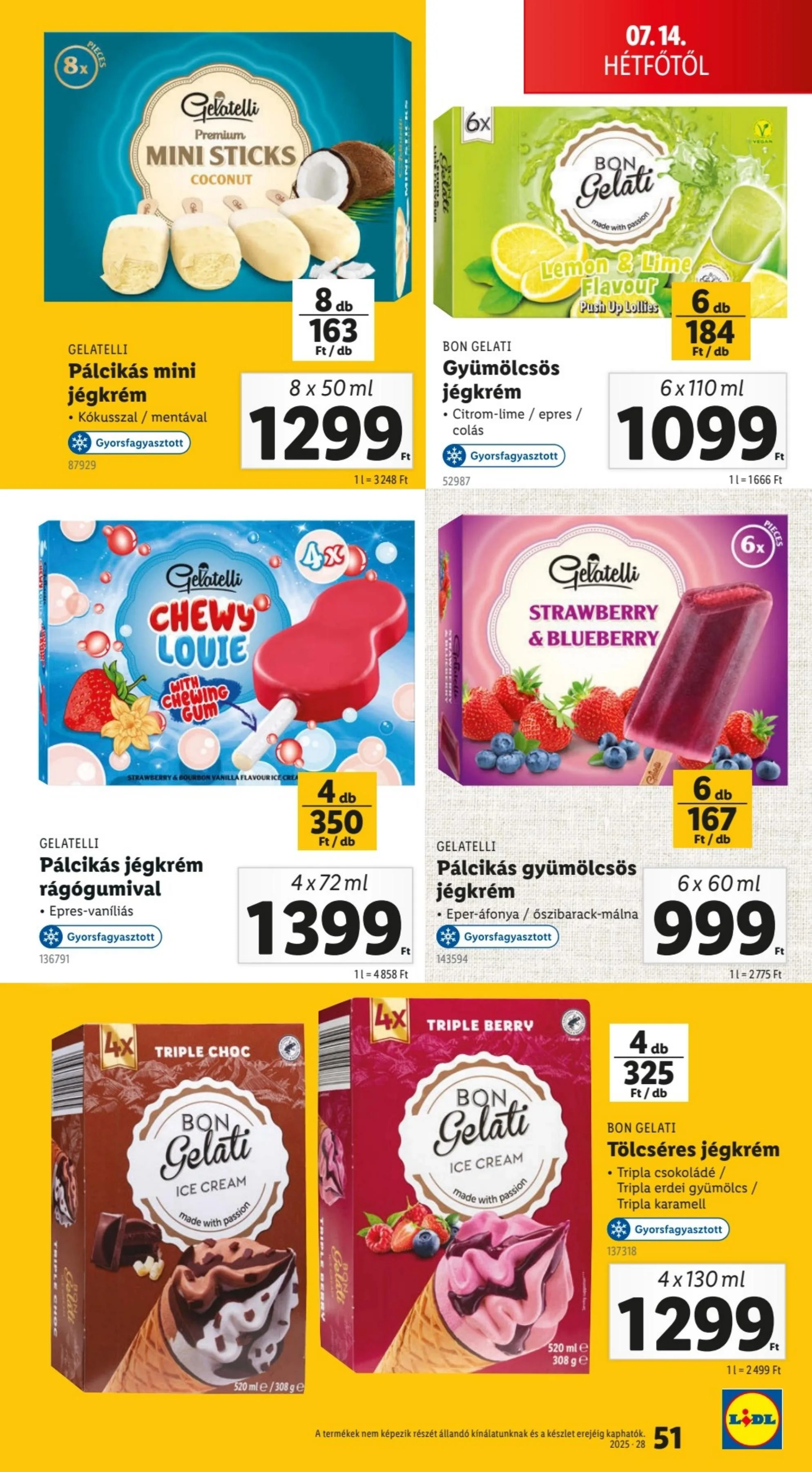 Lidl akciós újság 07.10–07.16 – 51. oldal