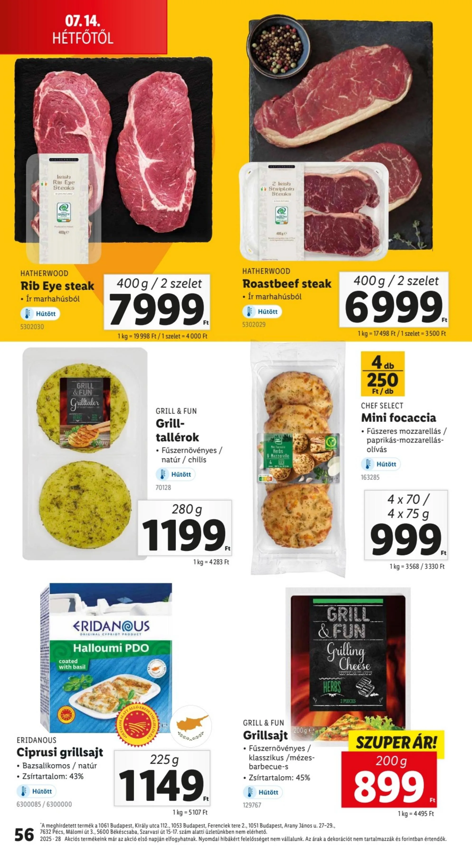 Lidl akciós újság 07.10–07.16 – 56. oldal