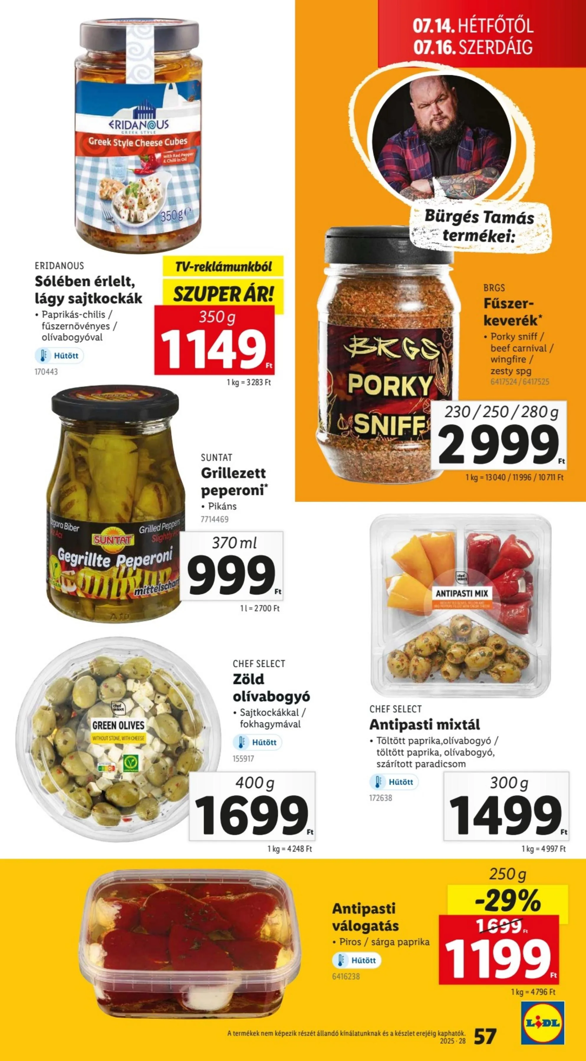Lidl akciós újság 07.10–07.16 – 57. oldal