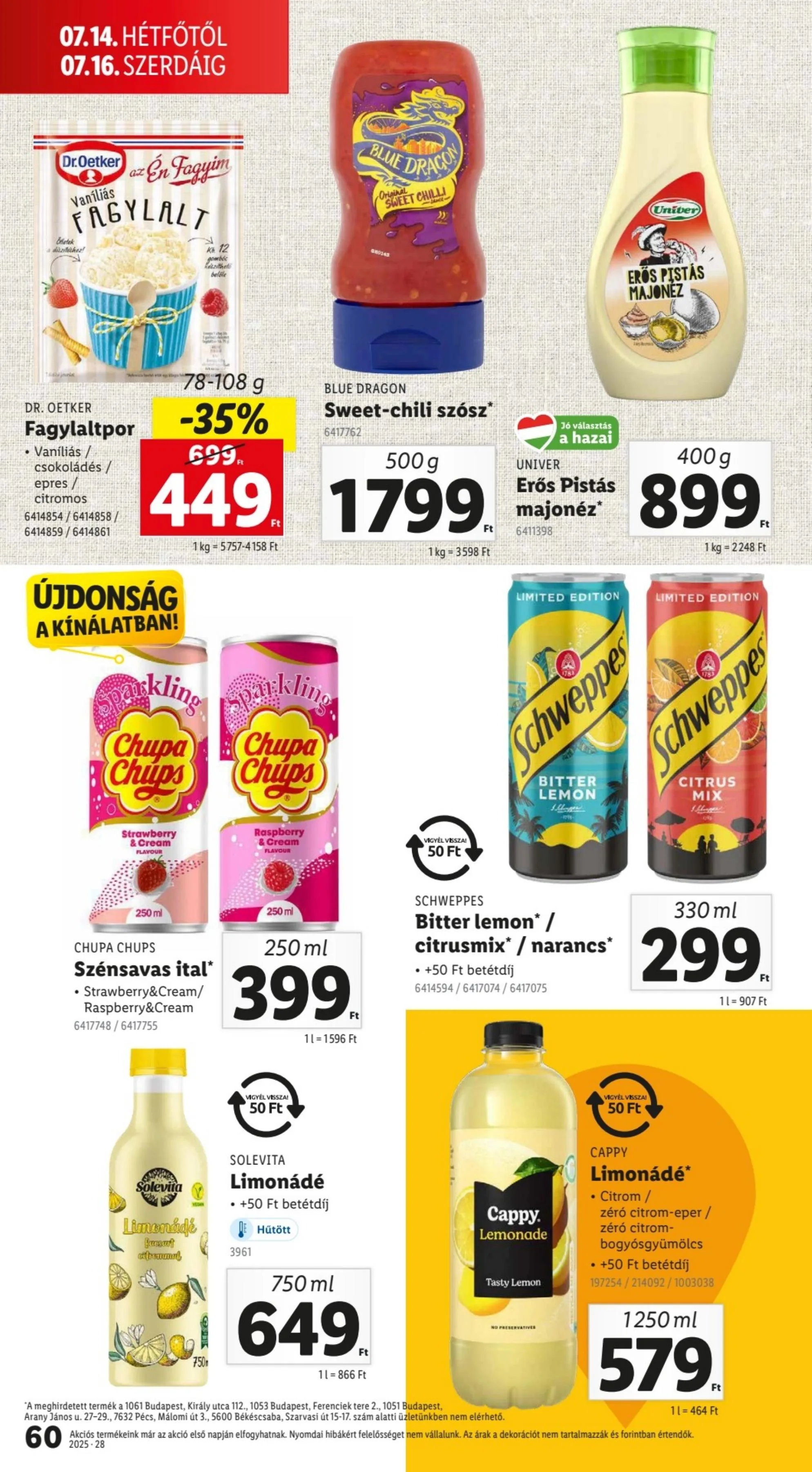 Lidl akciós újság 07.10–07.16 – 60. oldal