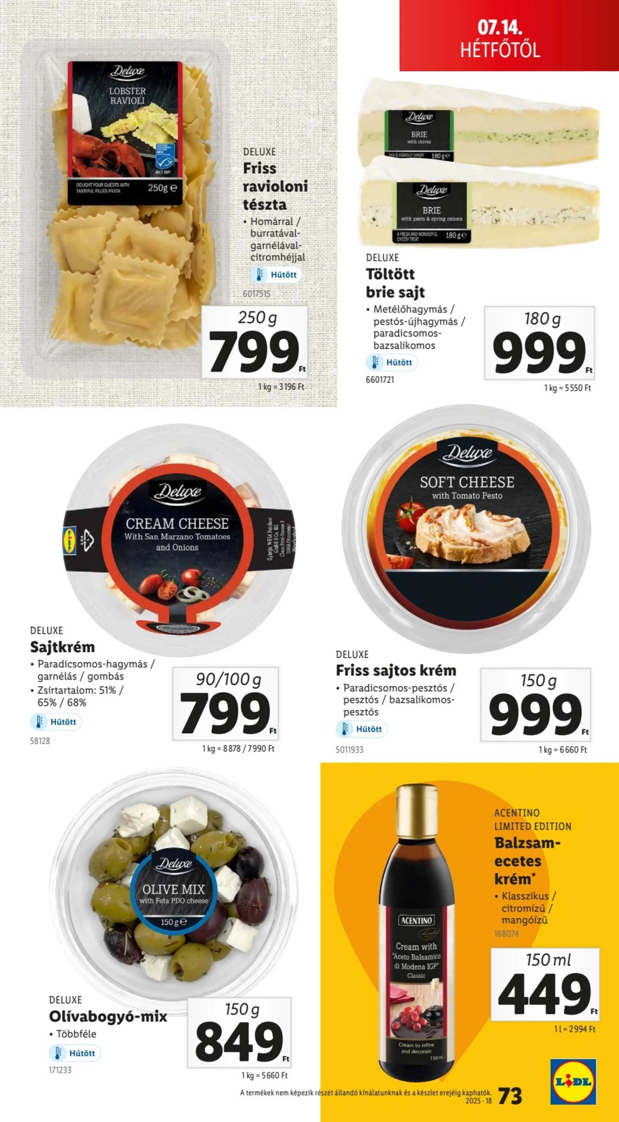 Lidl akciós újság 07.10–07.16 – 73. oldal