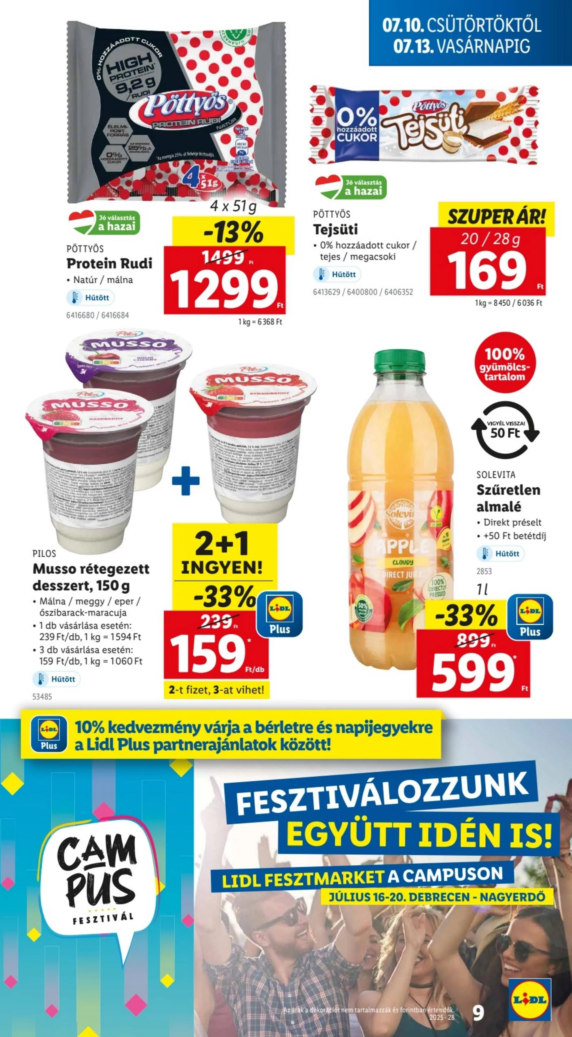 Lidl akciós újság 07.10–07.16 – 9. oldal