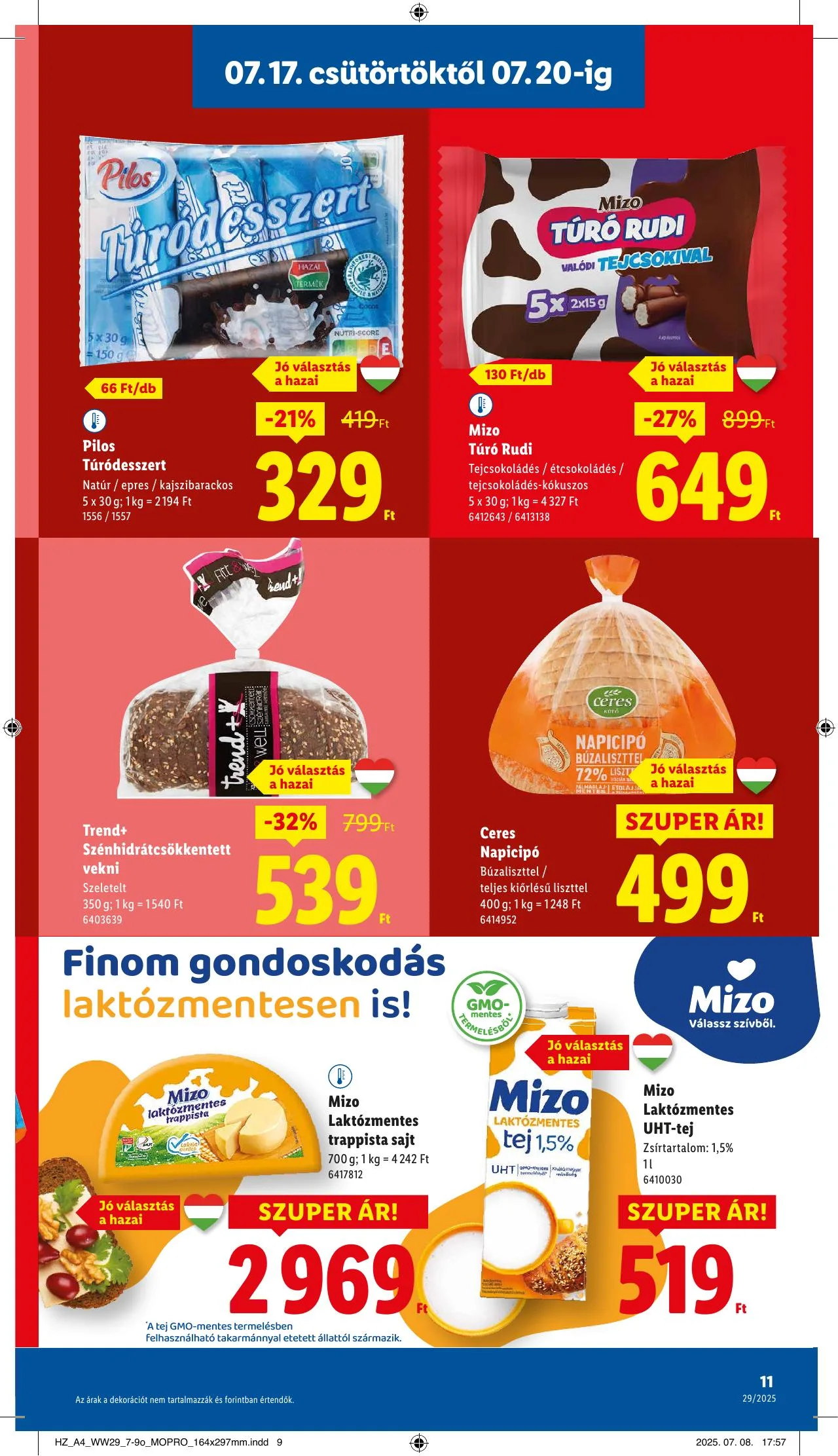 Lidl akciós újság 07.17–07.23 – 11. oldal