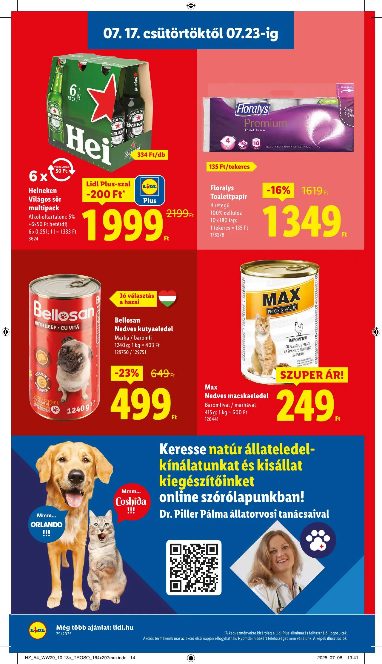 Lidl akciós újság 07.17–07.23 – 16. oldal