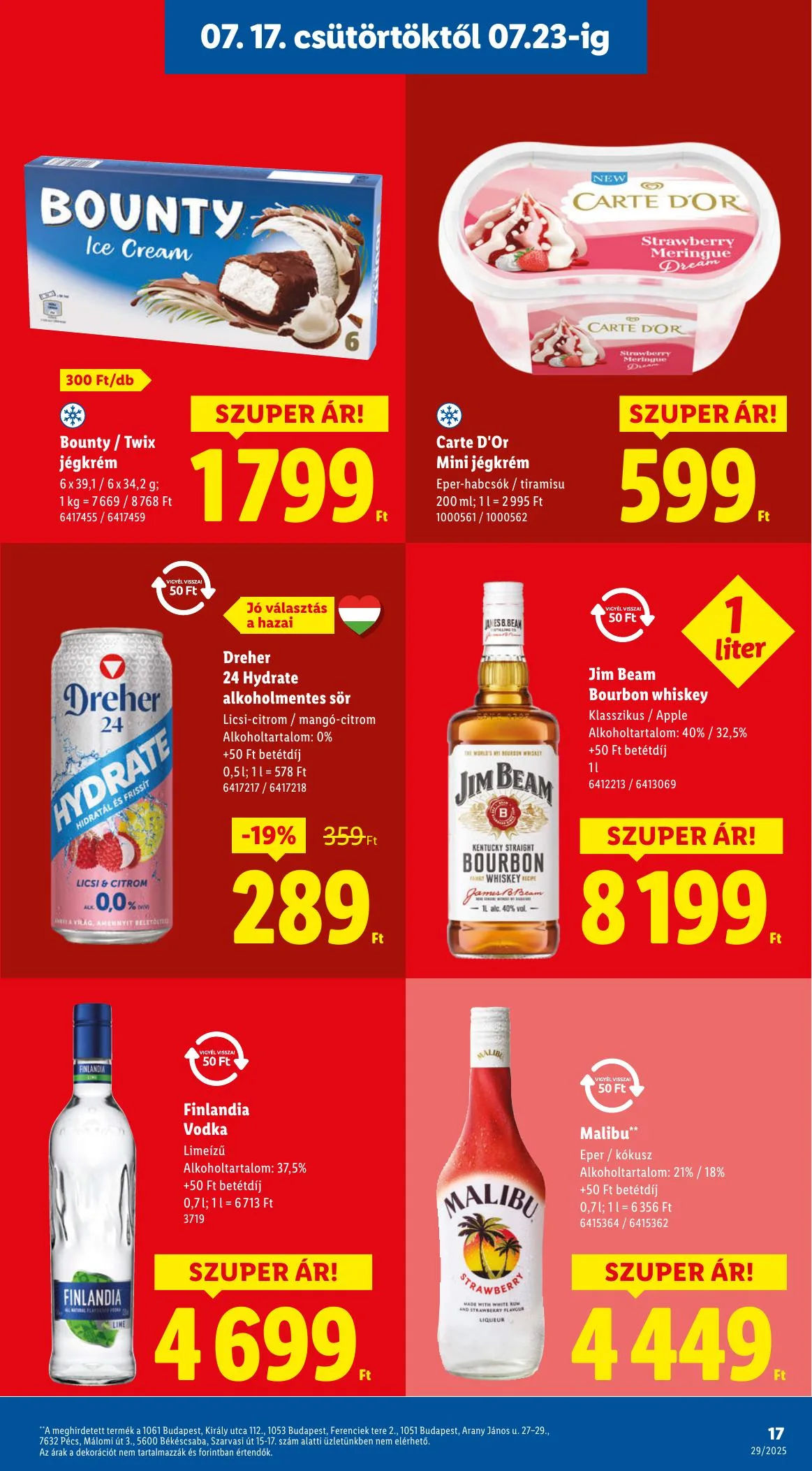 Lidl akciós újság 07.17–07.23 – 17. oldal