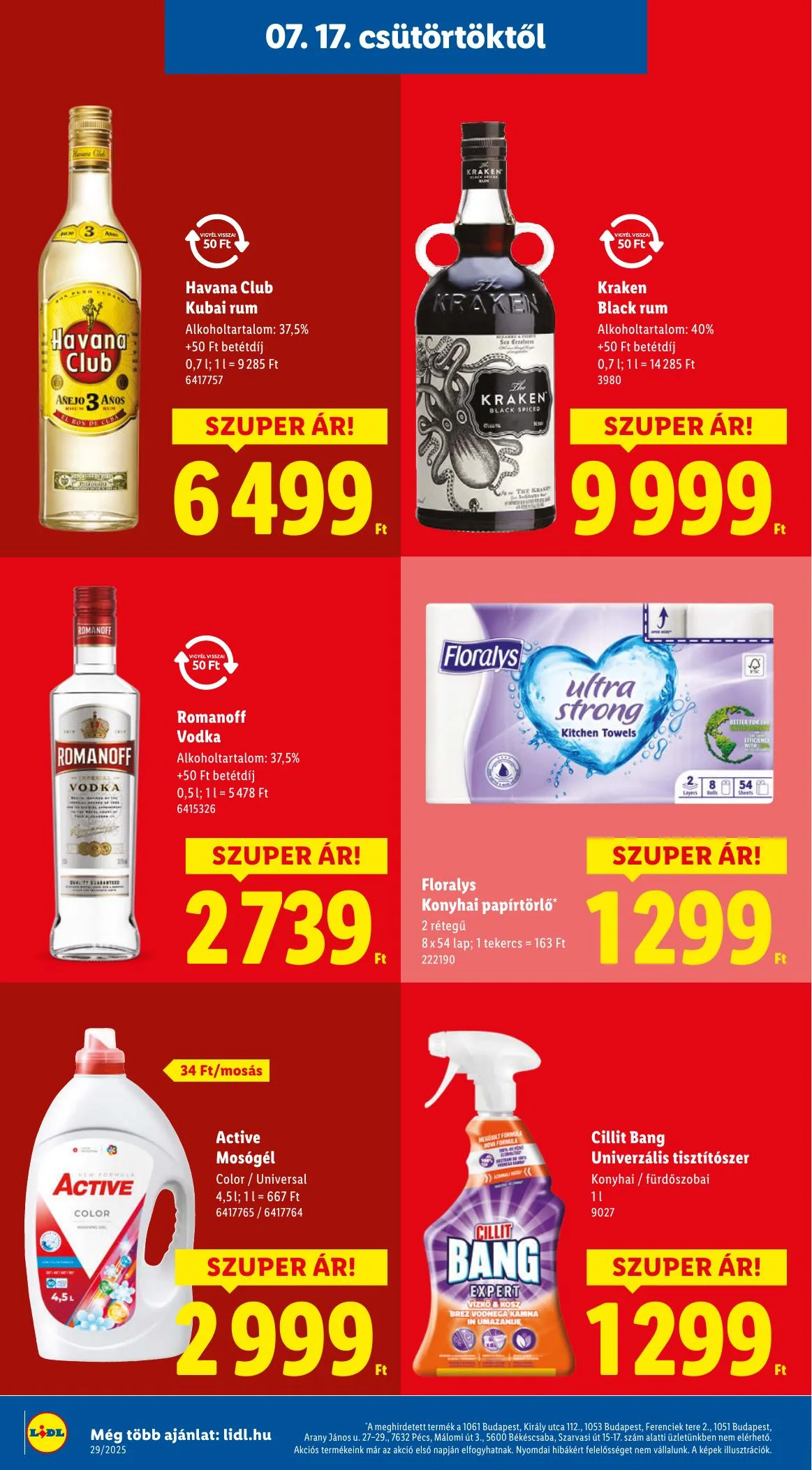 Lidl akciós újság 07.17–07.23 – 18. oldal