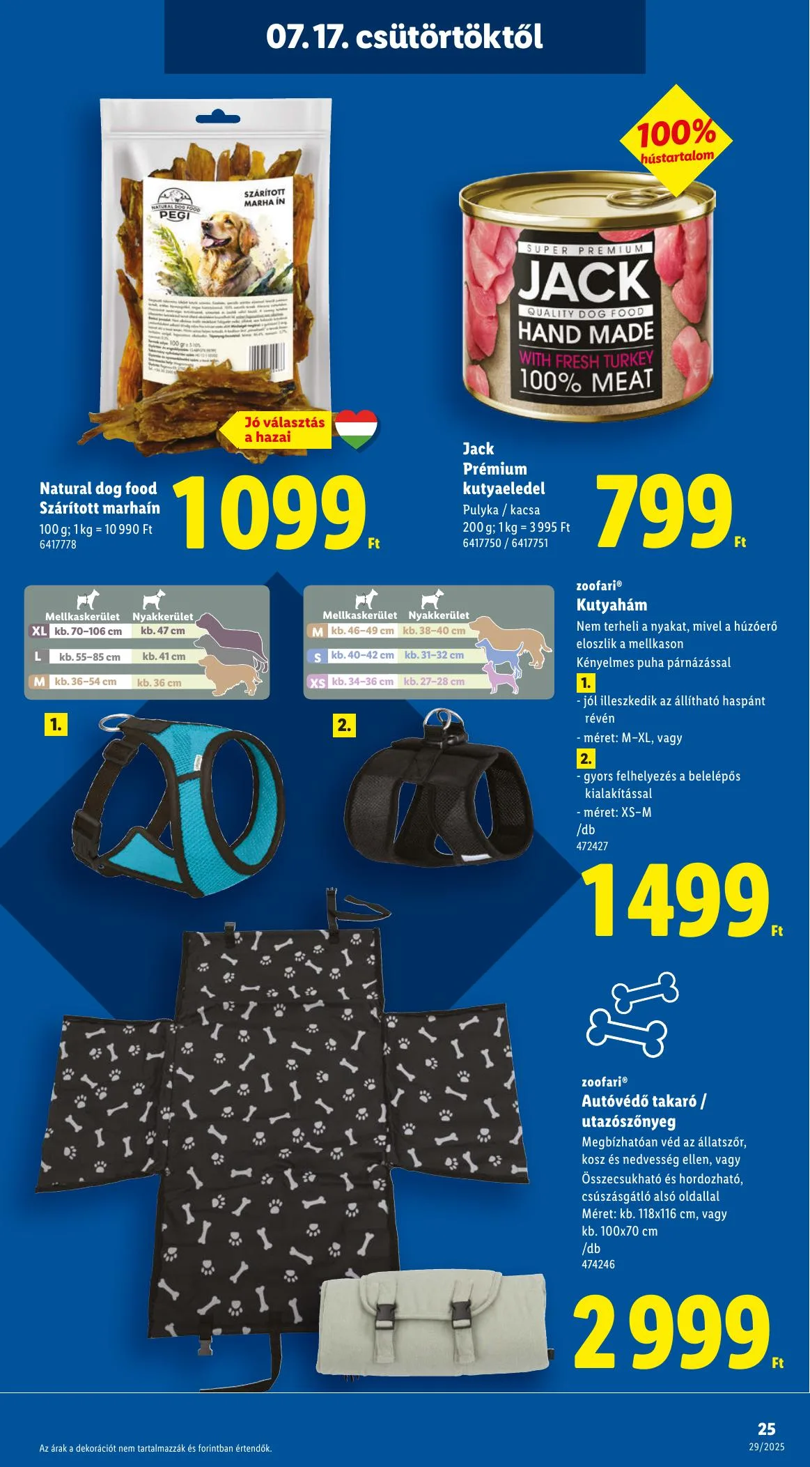 Lidl akciós újság 07.17–07.23 – 25. oldal