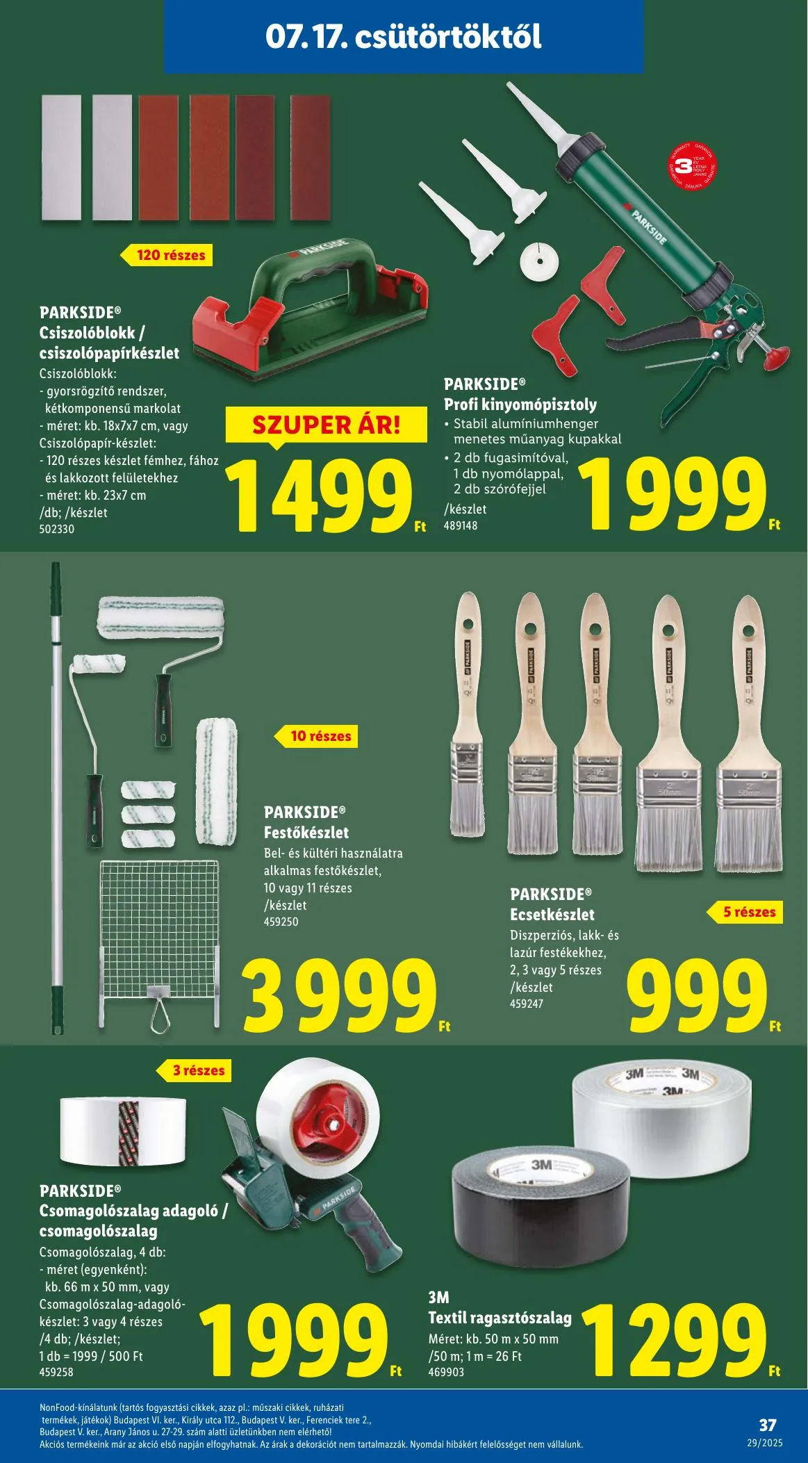 Lidl akciós újság 07.17–07.23 – 37. oldal